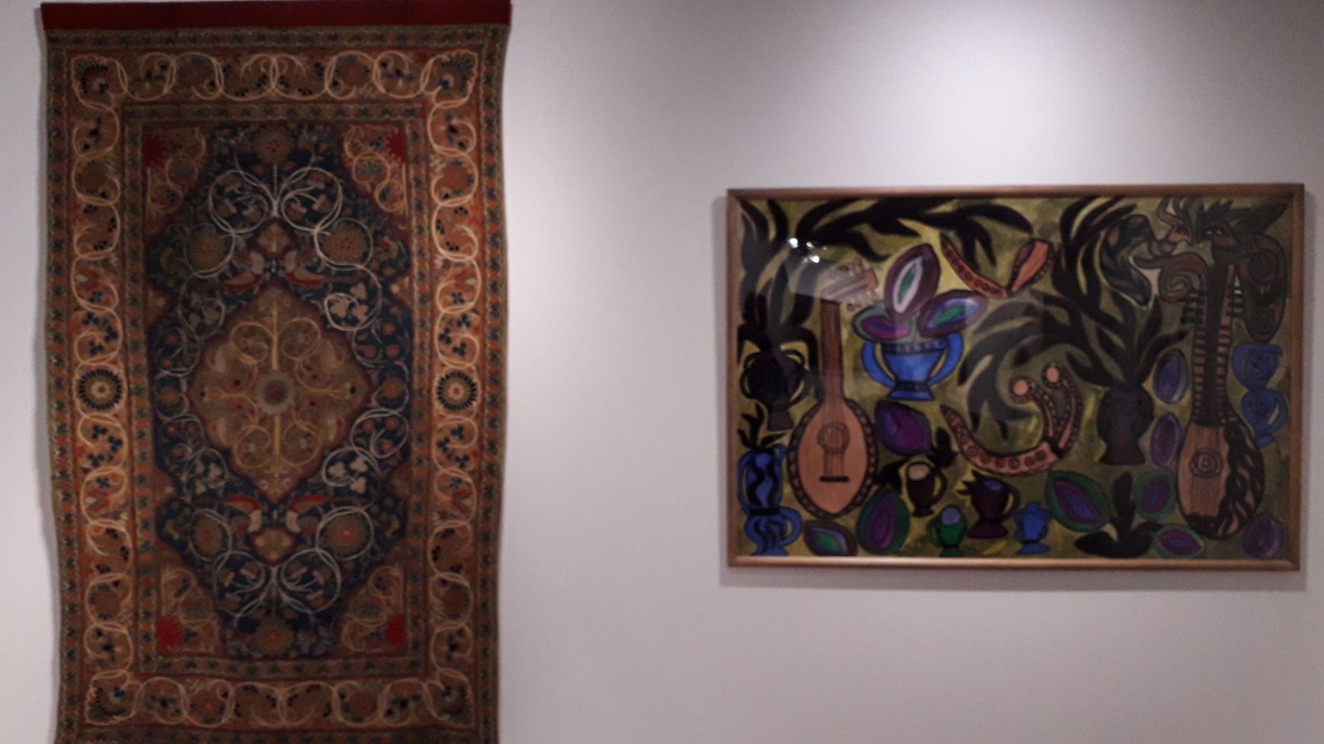 Picasso, Banaluka, tapis ; Fatma Haddad