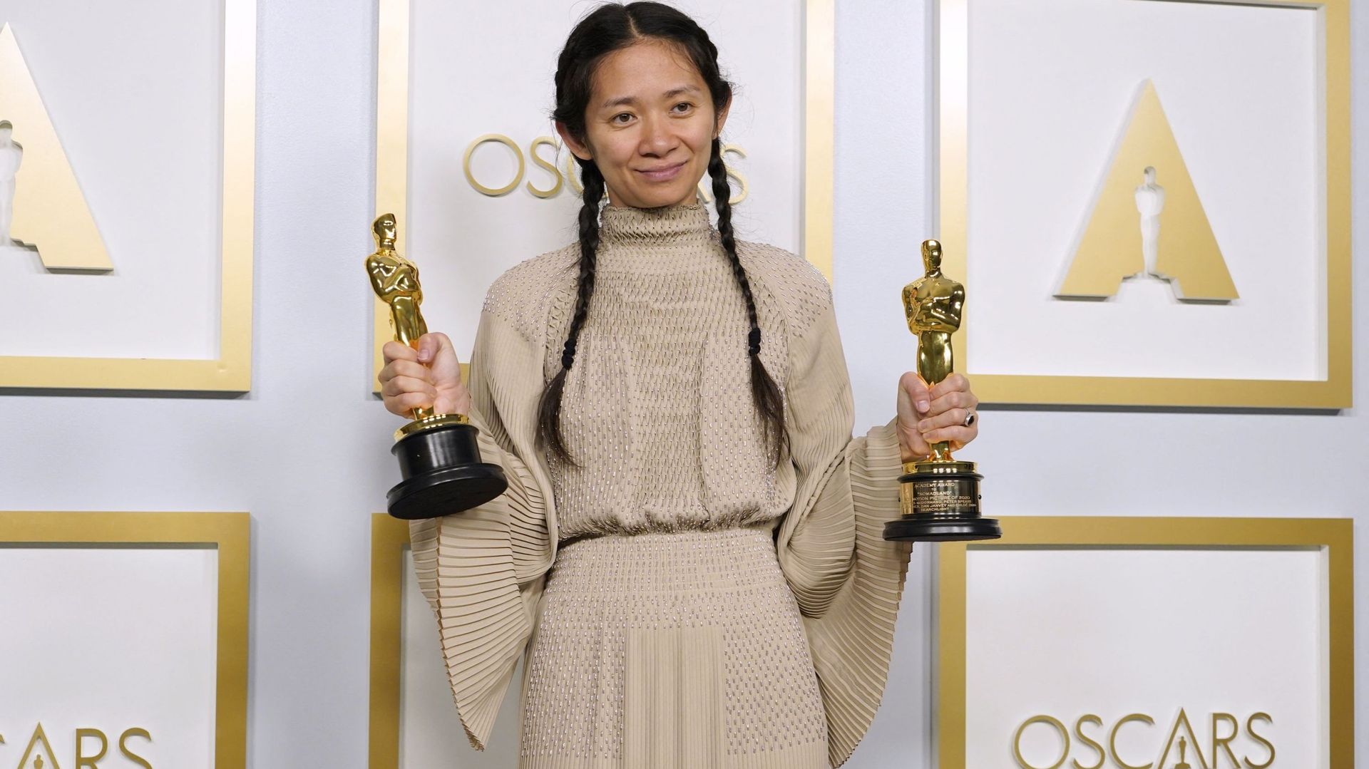 Chloe Zhao, réalisatrice et lauréate de l’award de meilleur film Nomadland