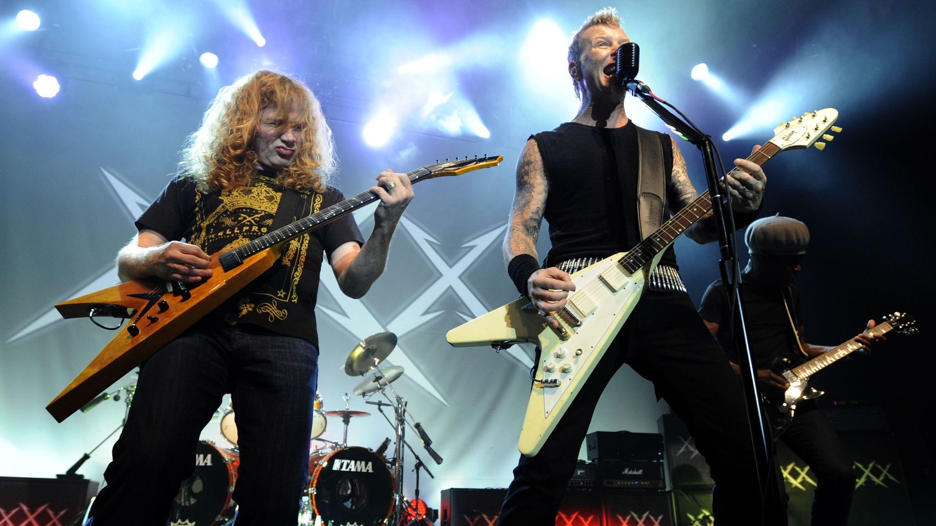 Dave Mustaine et James Hetfield