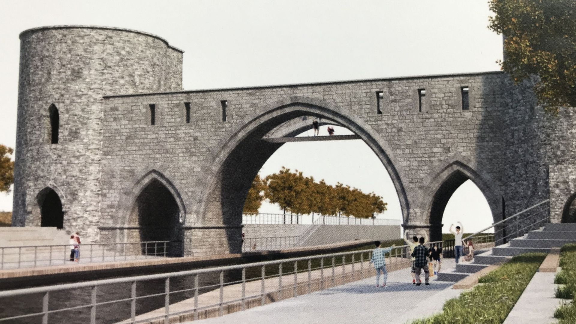 Voici à quoi ressemblera le nouveau pont des Trous à Tournai