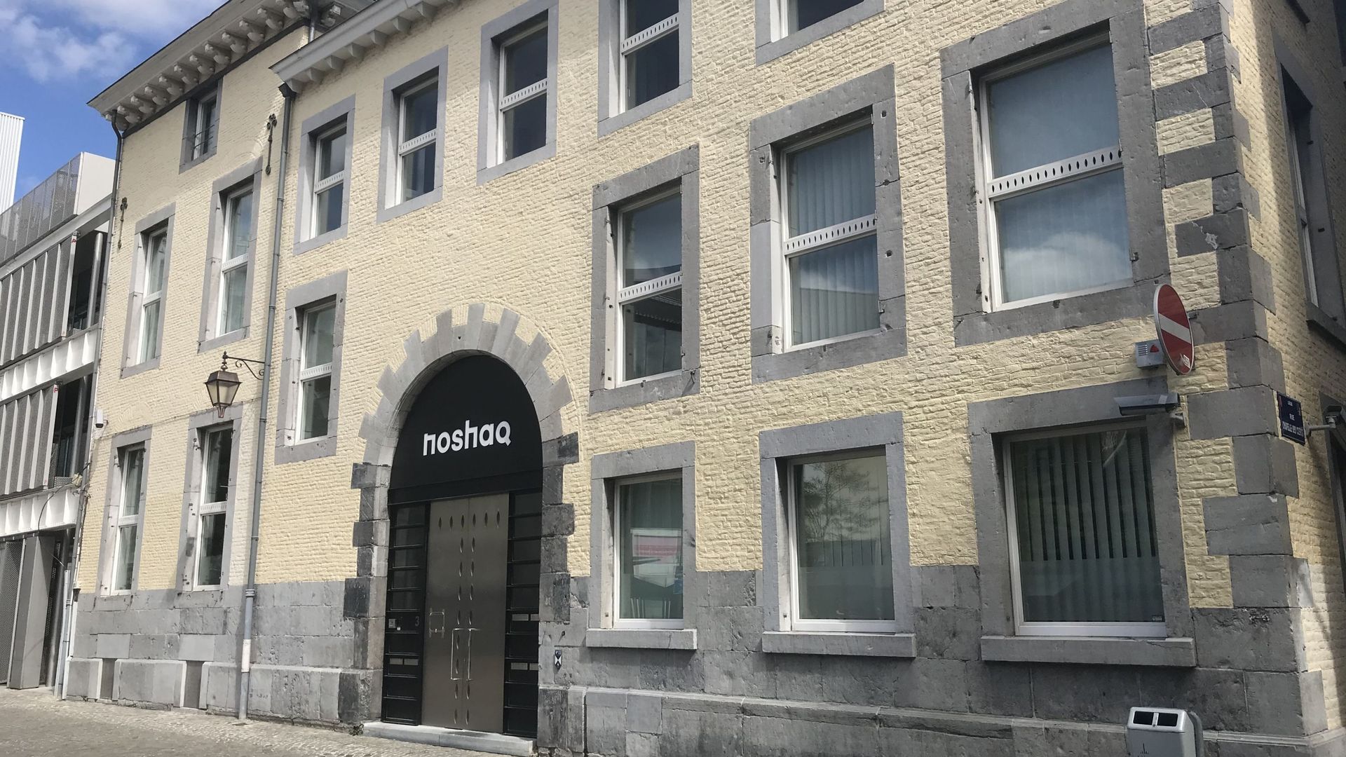 Le siège de Noshaq à Liège