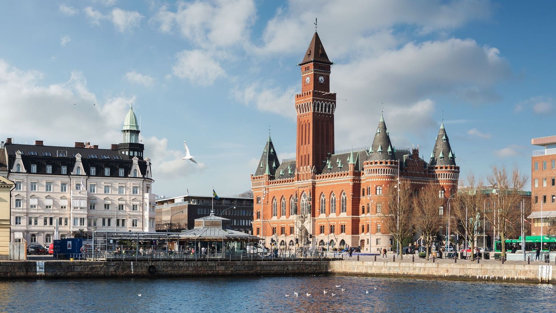 Comment Helsingborg, ville côtière suédoise, est devenue le paradis des cyclistes.