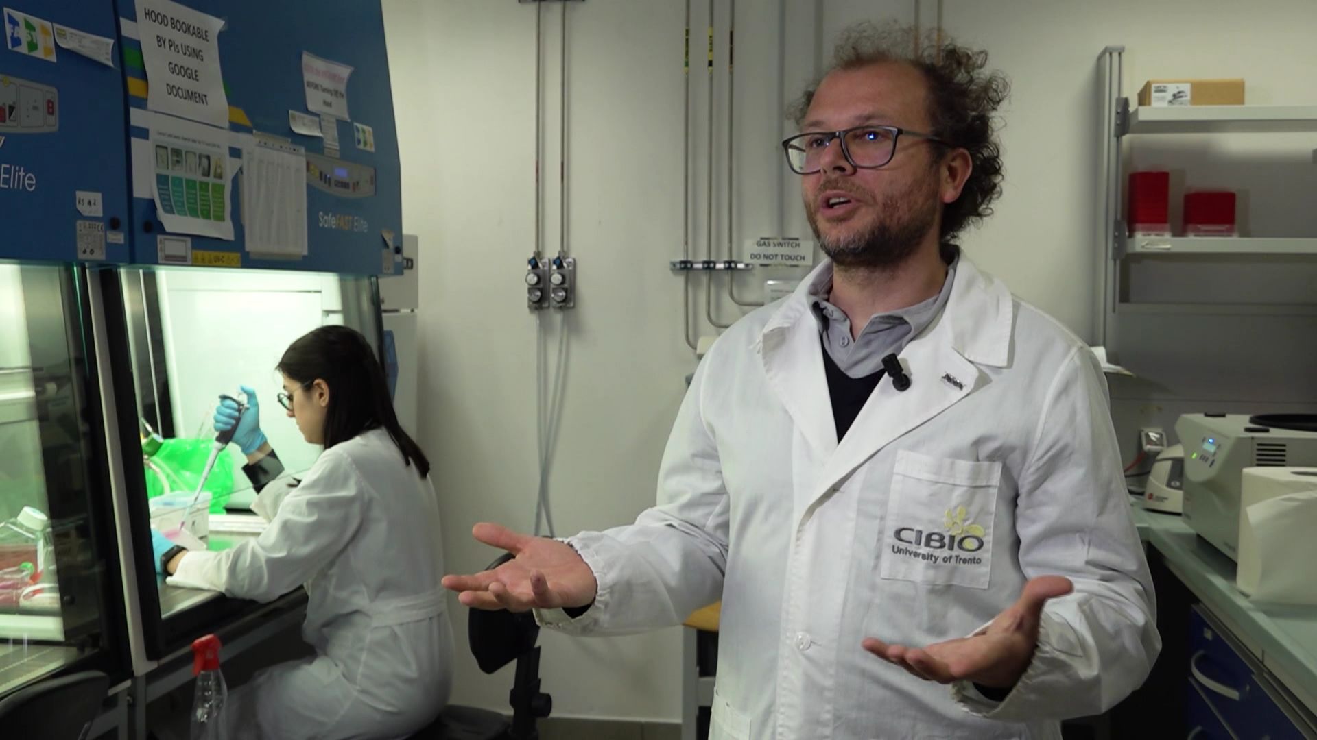 Stefano Biressi, professeur de Biologie Moléculaire à l'Université de Trento.