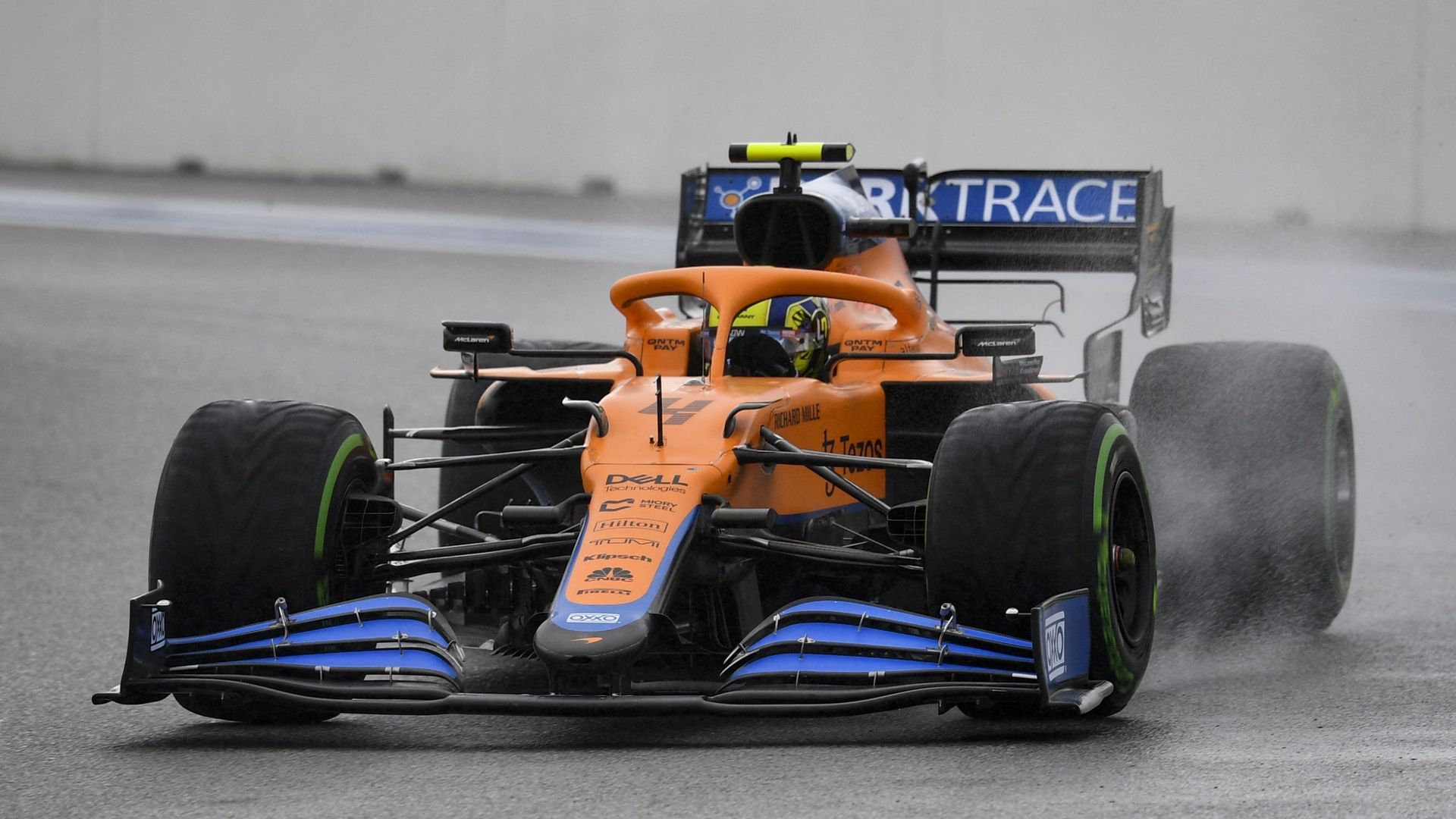 La McLaren de Lando Norris