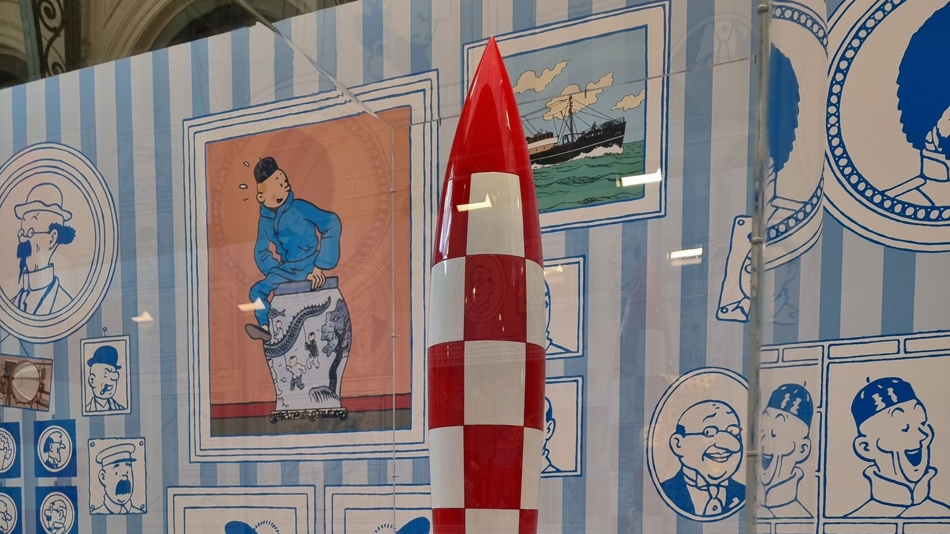 46015 TINTINIMAGINATIO ☆ Tintin Musée Imaginaire ☆ Abdallah & Zorrino
