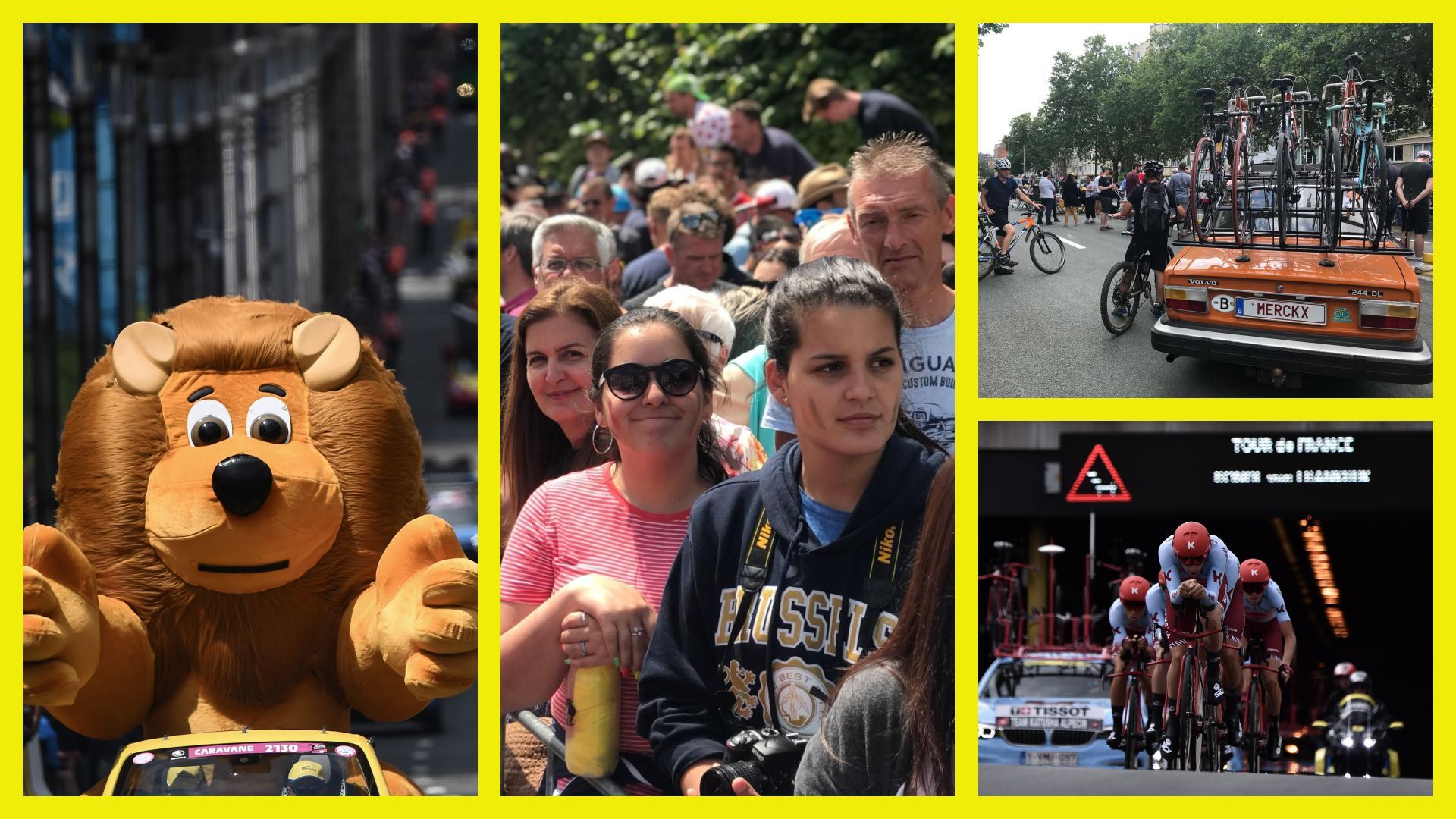 Vivez en images l'ambiance du contre-la-montre bruxellois du Tour de France