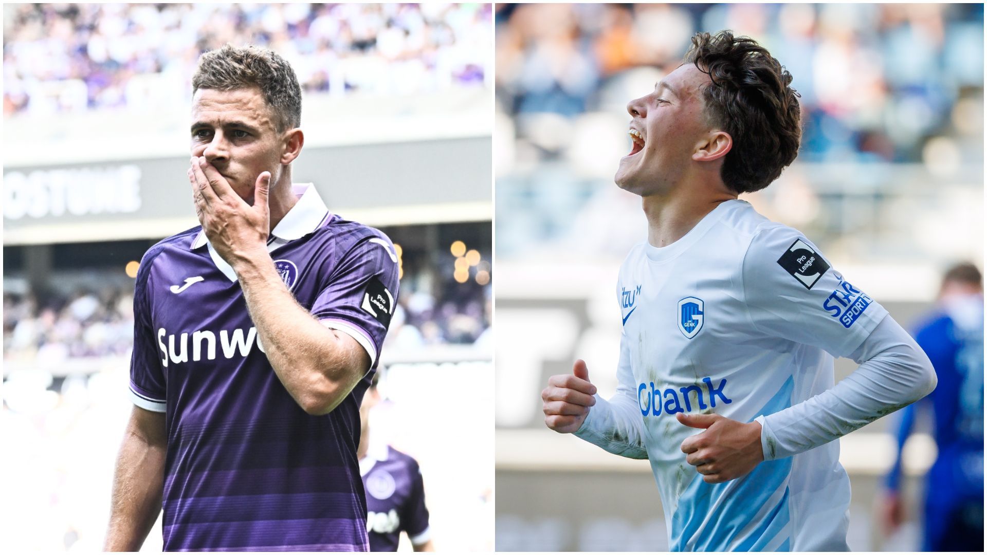 Anderlecht et Genk : deux gros bras dans leurs petits souliers