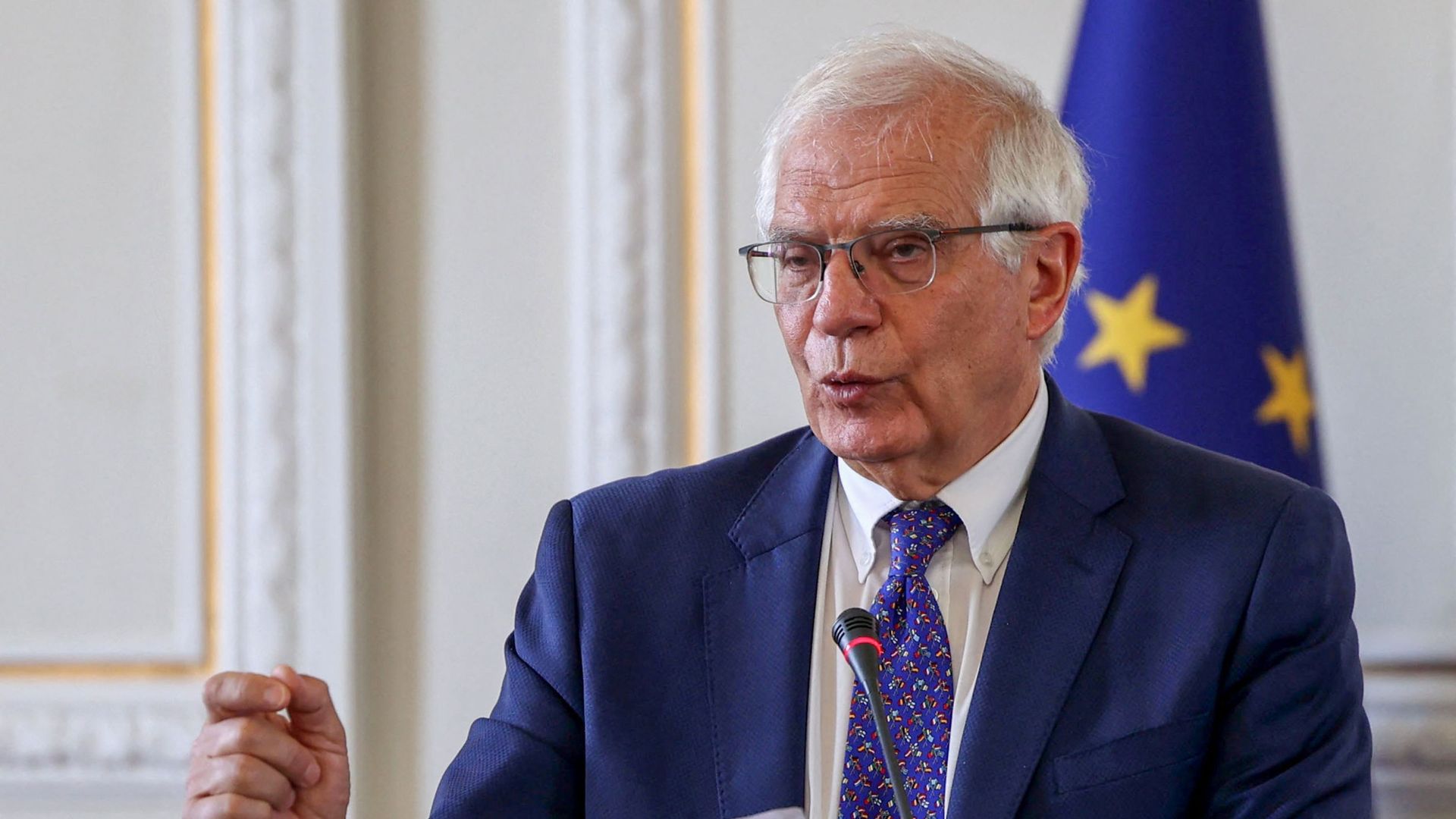 Josep Borrell, chef de la diplomatie européenne

