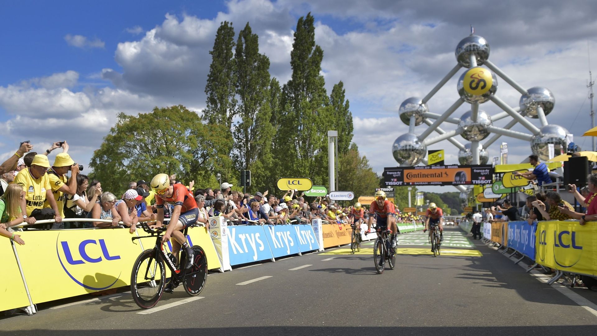 Plus de 650 000 visiteurs en 2019 à l'Atomium, la 3e meilleure année en termes d'affluence. Le Tour de France 2019, parti de Bruxelles, a contribué à lui donner de la visibilité.