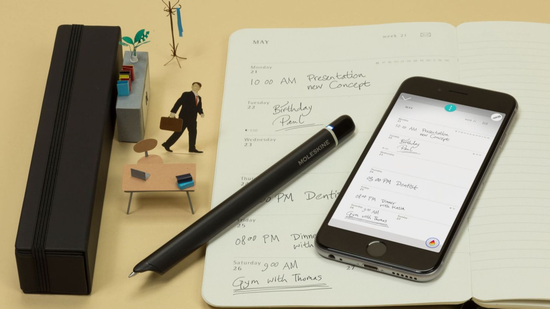 Moleskine lance un agenda papier qui se synchronise avec votre smartphone 