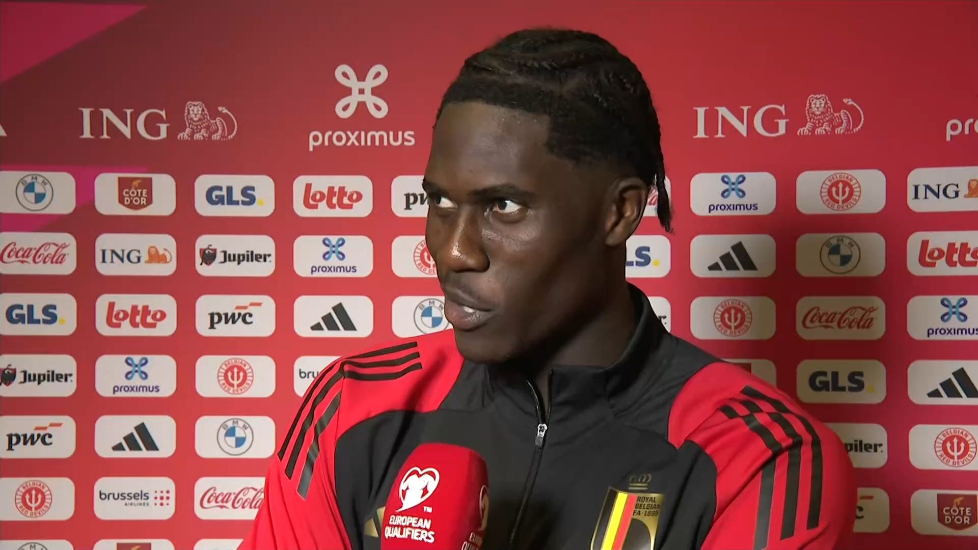 Amadou Onana en mode coach des Diables : "Je n’ai rien à reprocher à mon équipe"