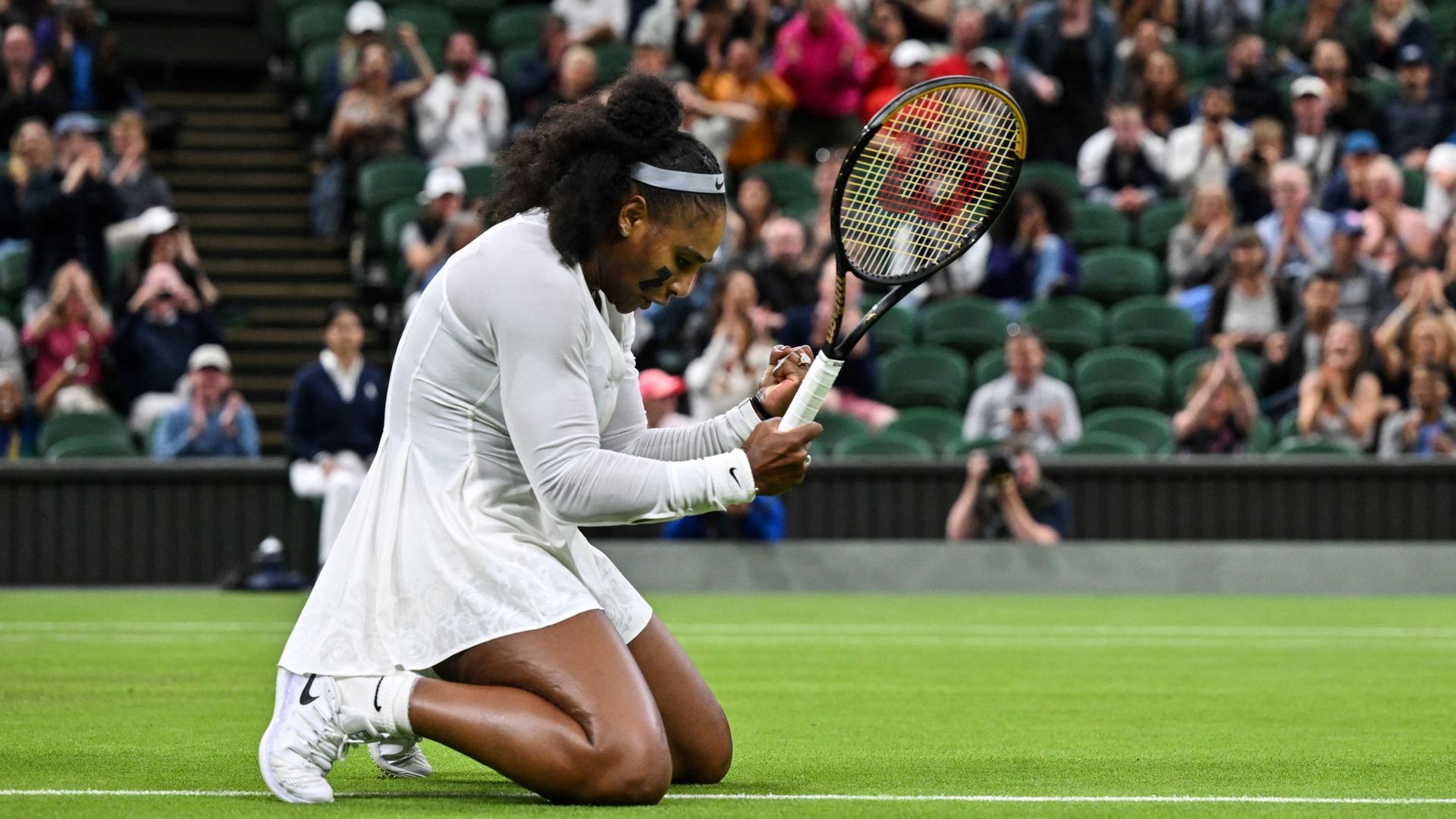 Serena Williams face à Harmony Tan au 1er tour de Wimbledon.