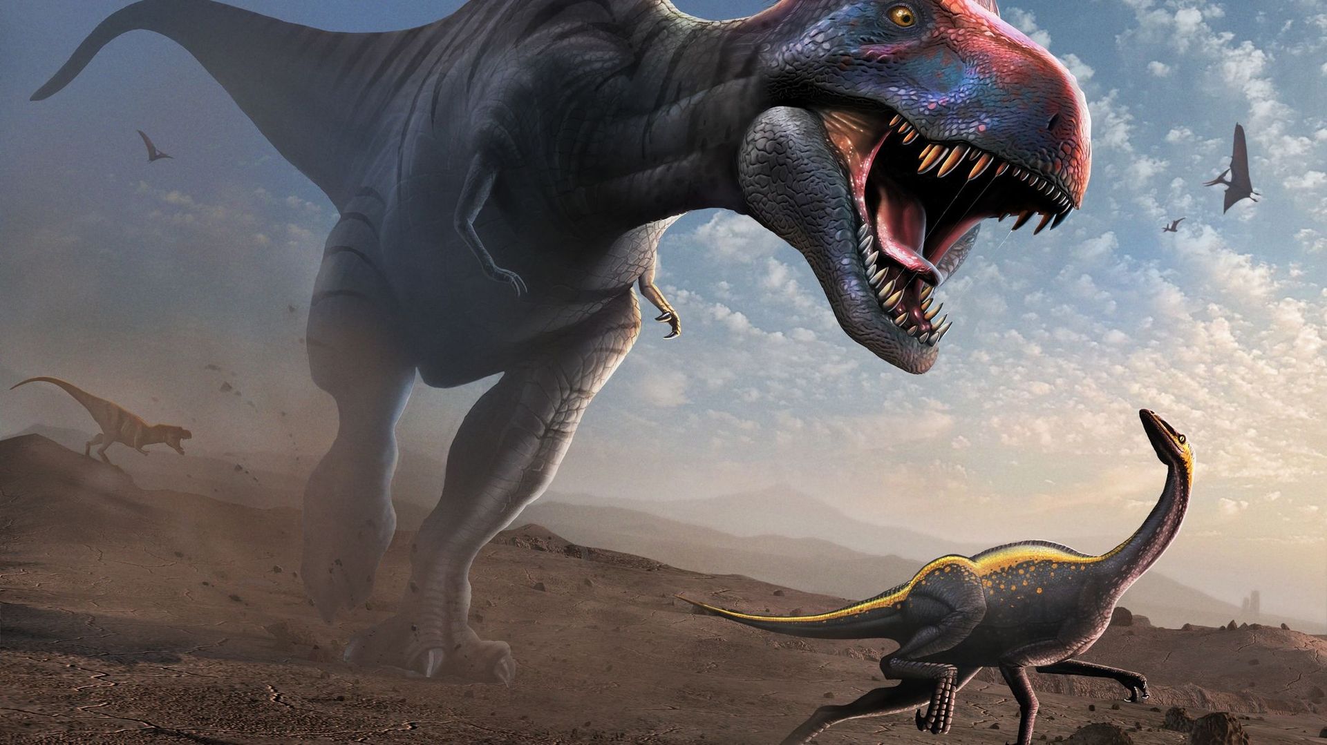 Les dinosaures étaient déjà proches de l'extinction avant l'astéroïde  destructeur selon une étude 
