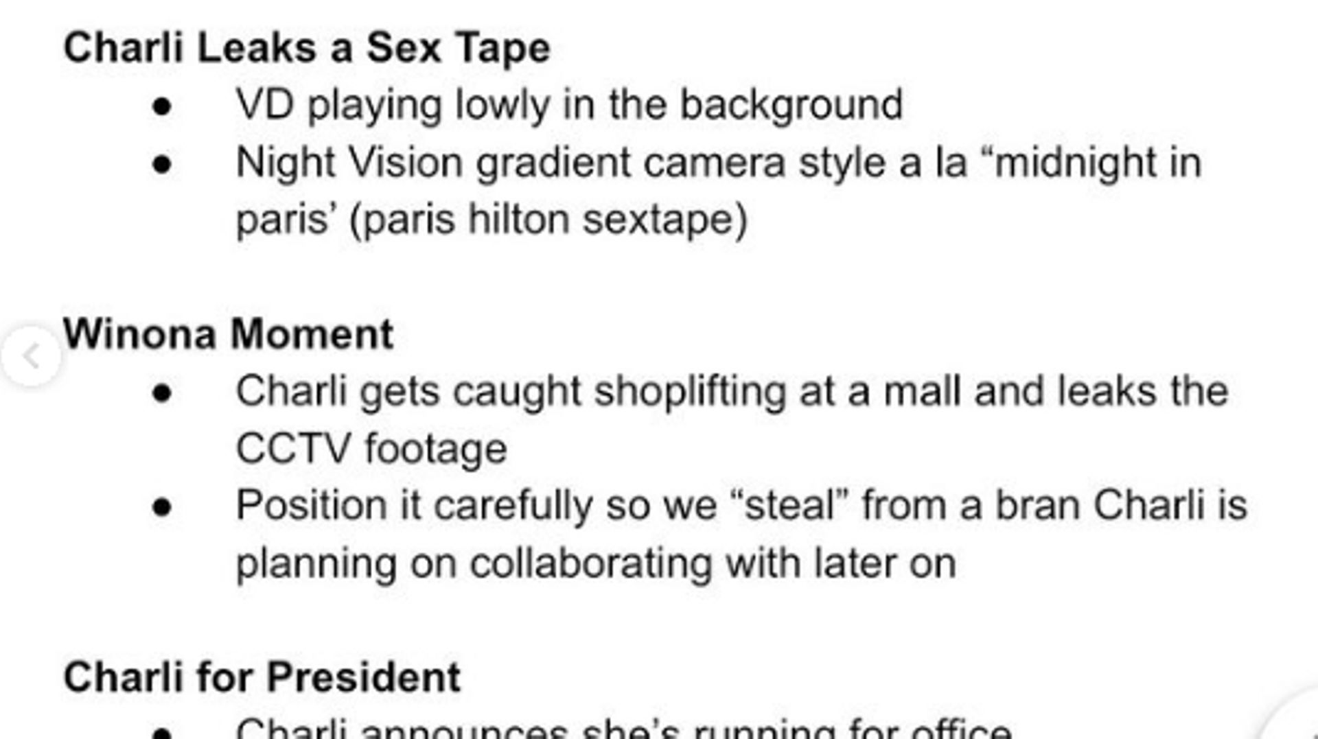 Charli XCX dévoile les idées dingues de son équipe marketing : entre