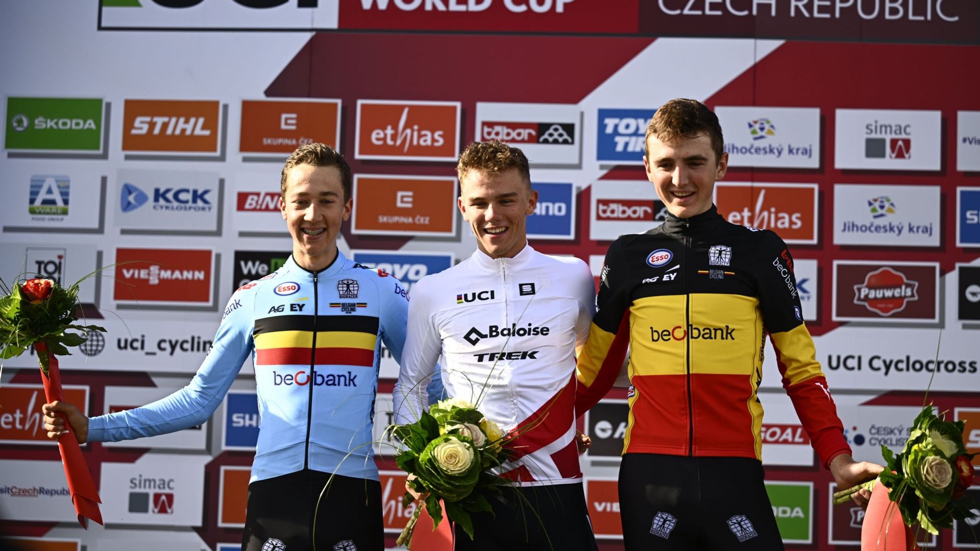 Cyclo-cross : le podium du jour