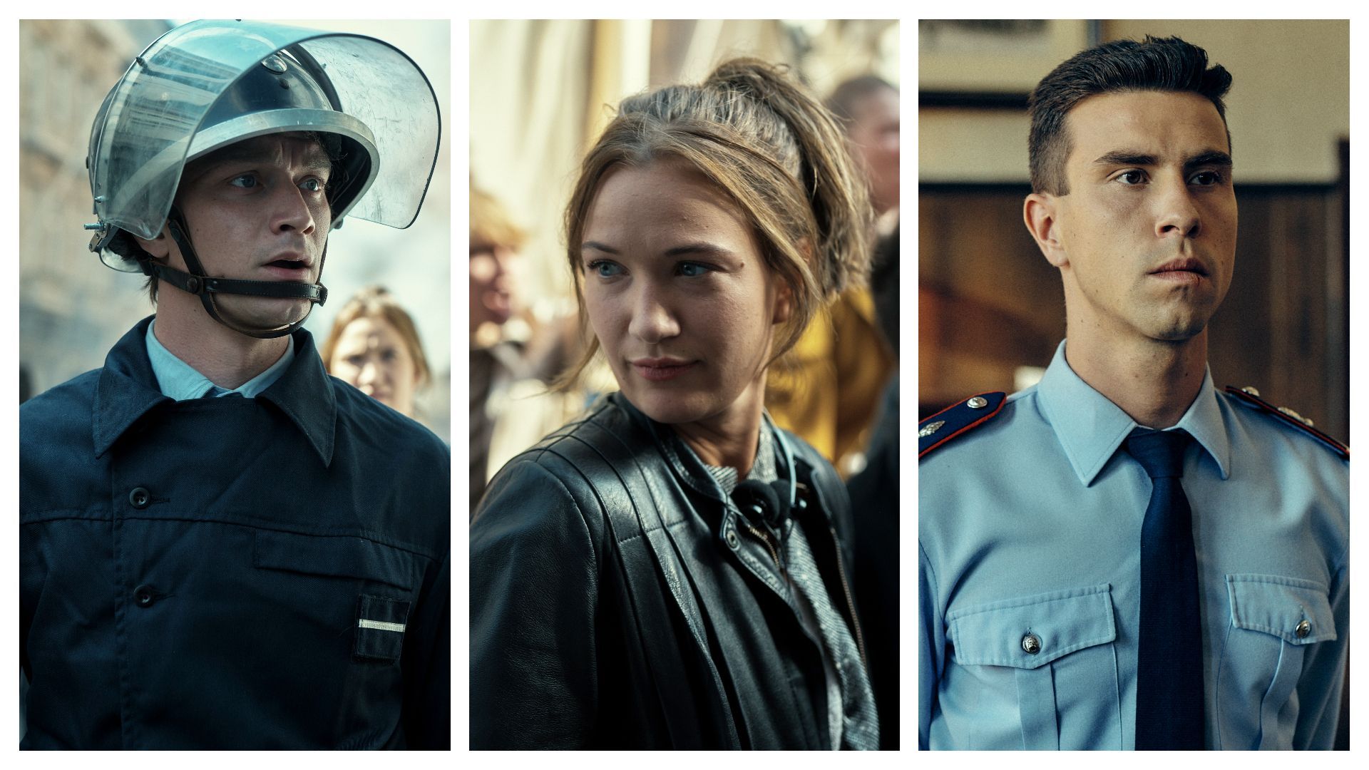 Les trois protagonistes principaux de "1985".