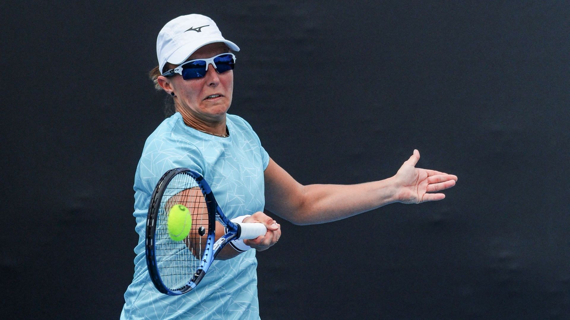 Kirsten Flipkens a été battue au premier tour de l’Australian Open