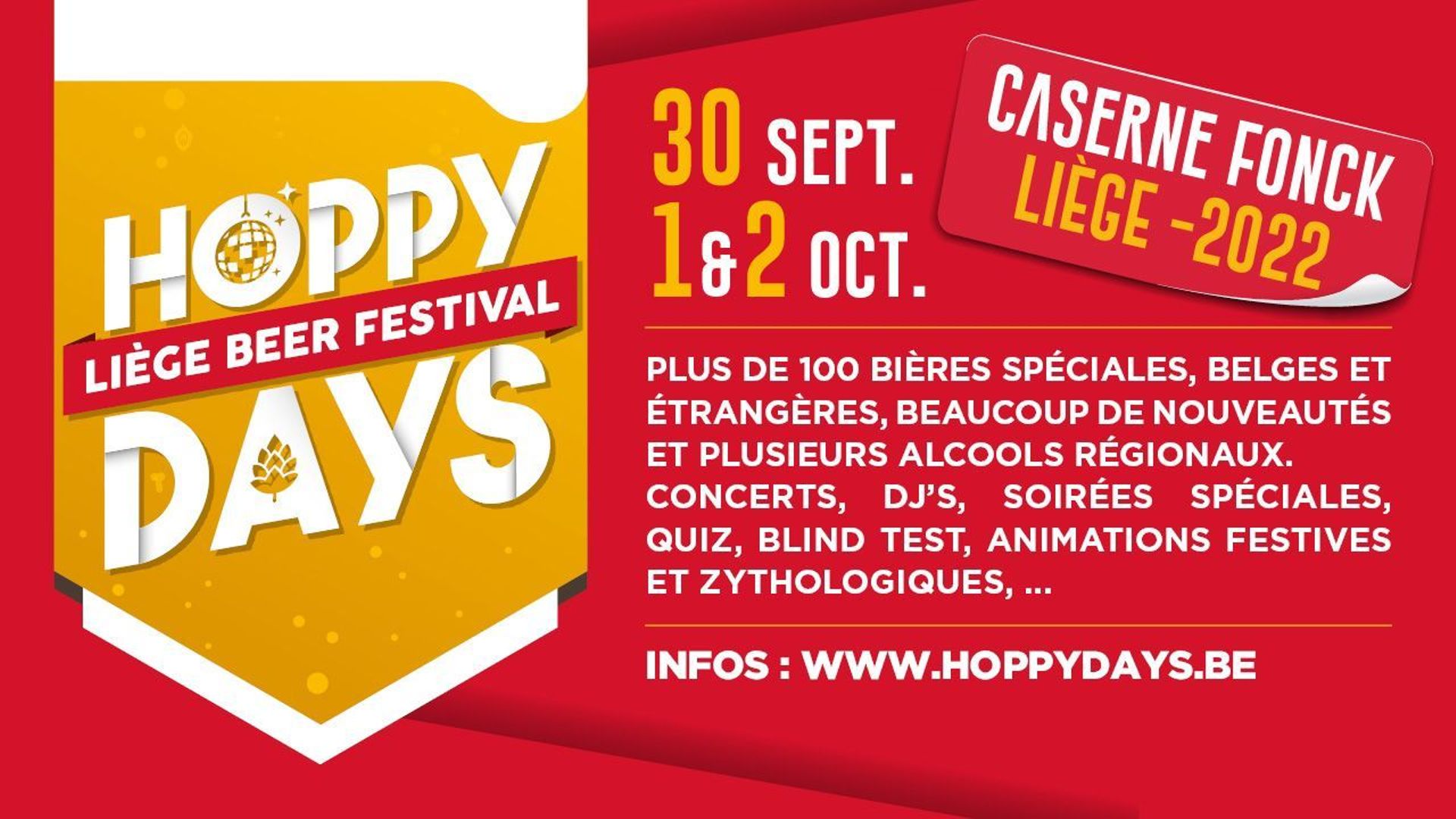 "Hoppy Days Liège Beer Festival"
