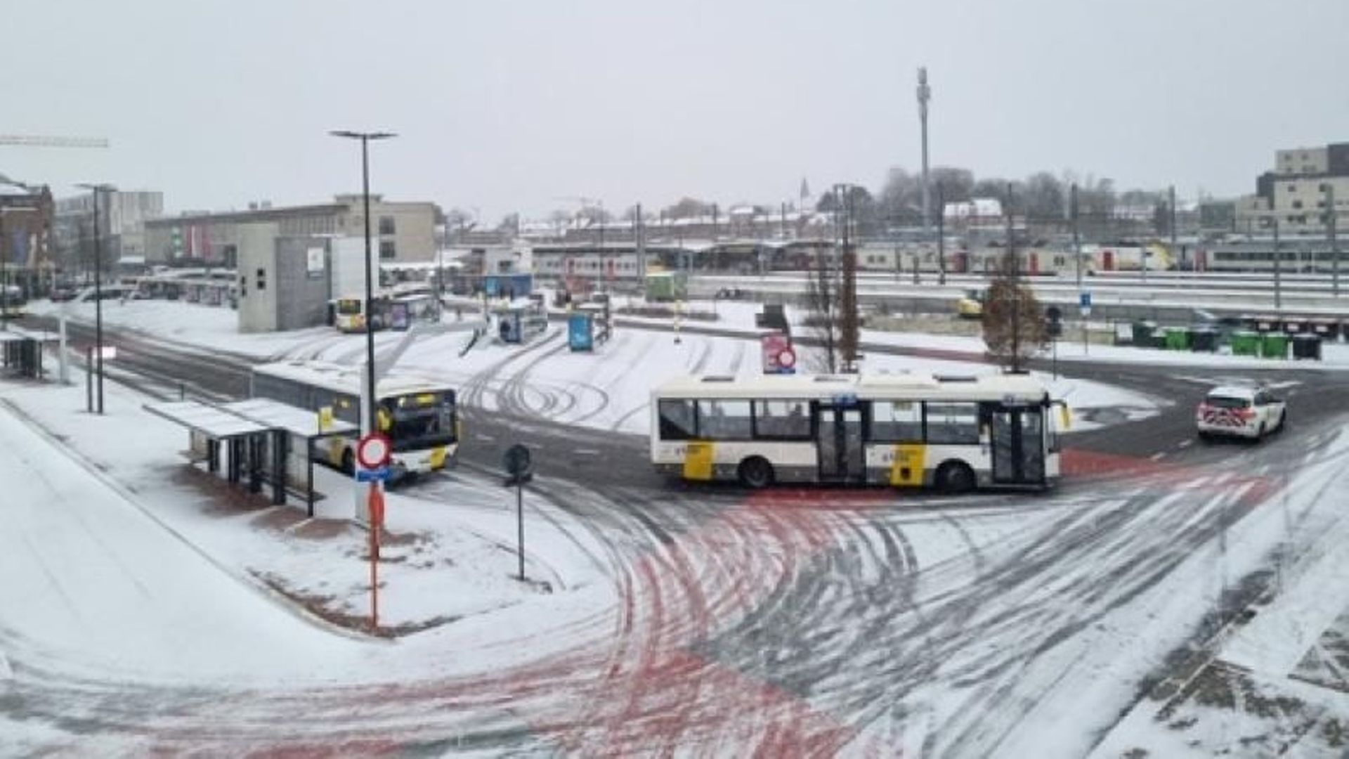 Prudence de mise sur les routes en raison du verglas, l’IRM émet un avertissement jaune jusqu’à dimanche matin