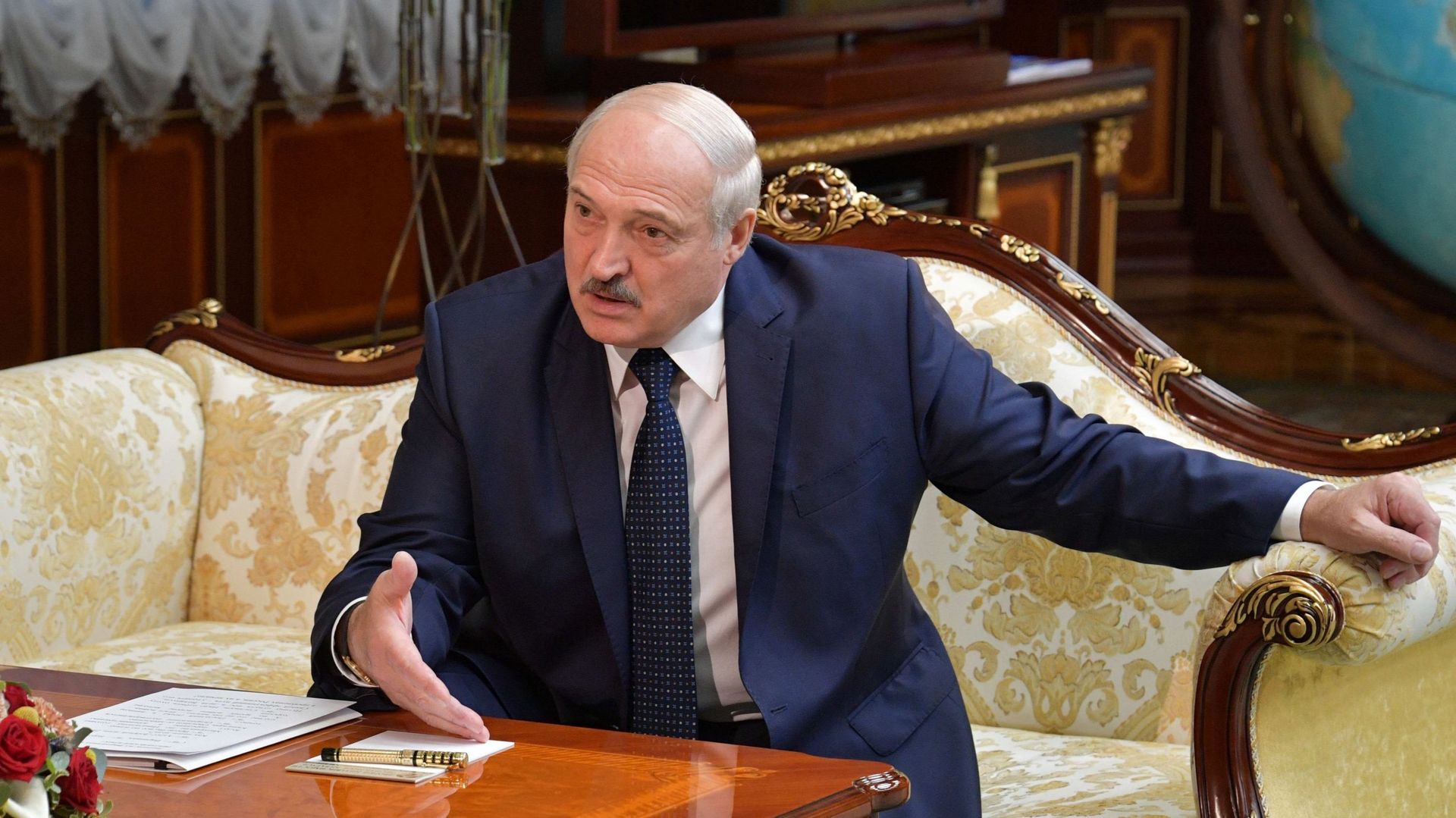 "Si la Biélorussie tombe, la prochaine sera la Russie", affirme Loukachenko