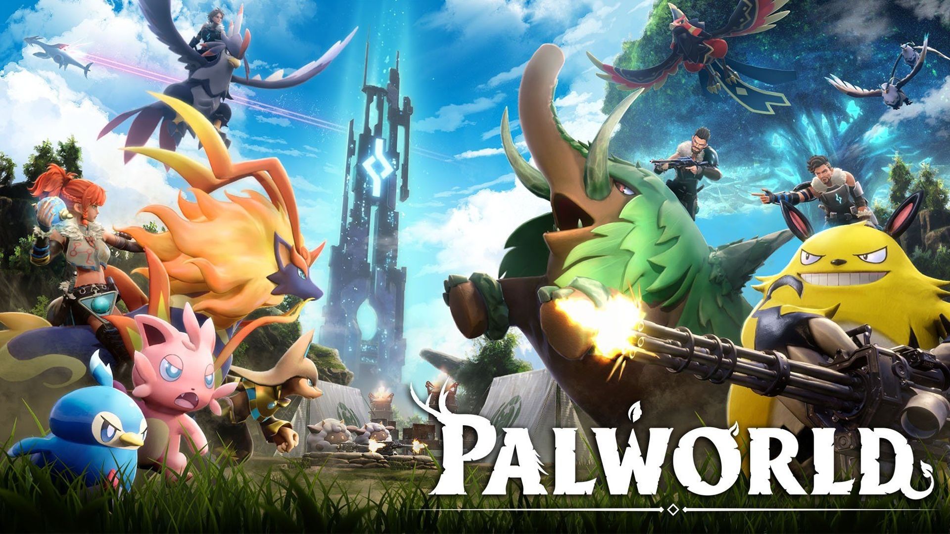 Palworld, un jeu de type Pokémon mais avec des armes, débarque sur