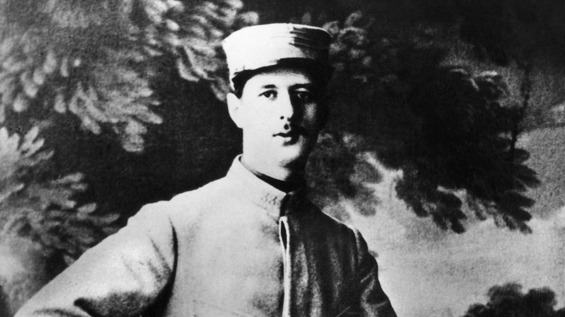 Charles de Gaulle en 1915, lors de la première guerre mondiale