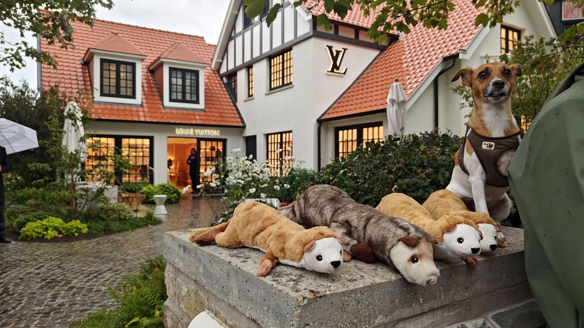 Knokke : un mouvement anti-fourrure mène une action devant une boutique Louis Vuitton