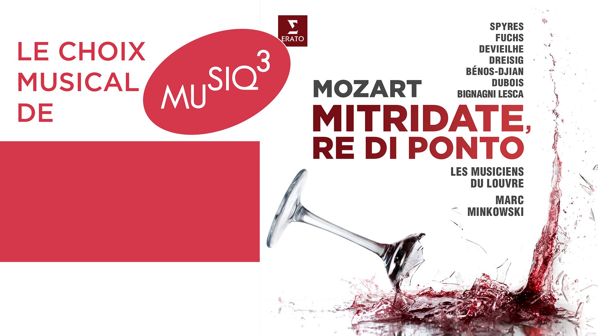 "Mitridate, Re di Ponto", un opéra de jeunesse de Mozart par Marc Minkowski et les Musiciens du Louvre