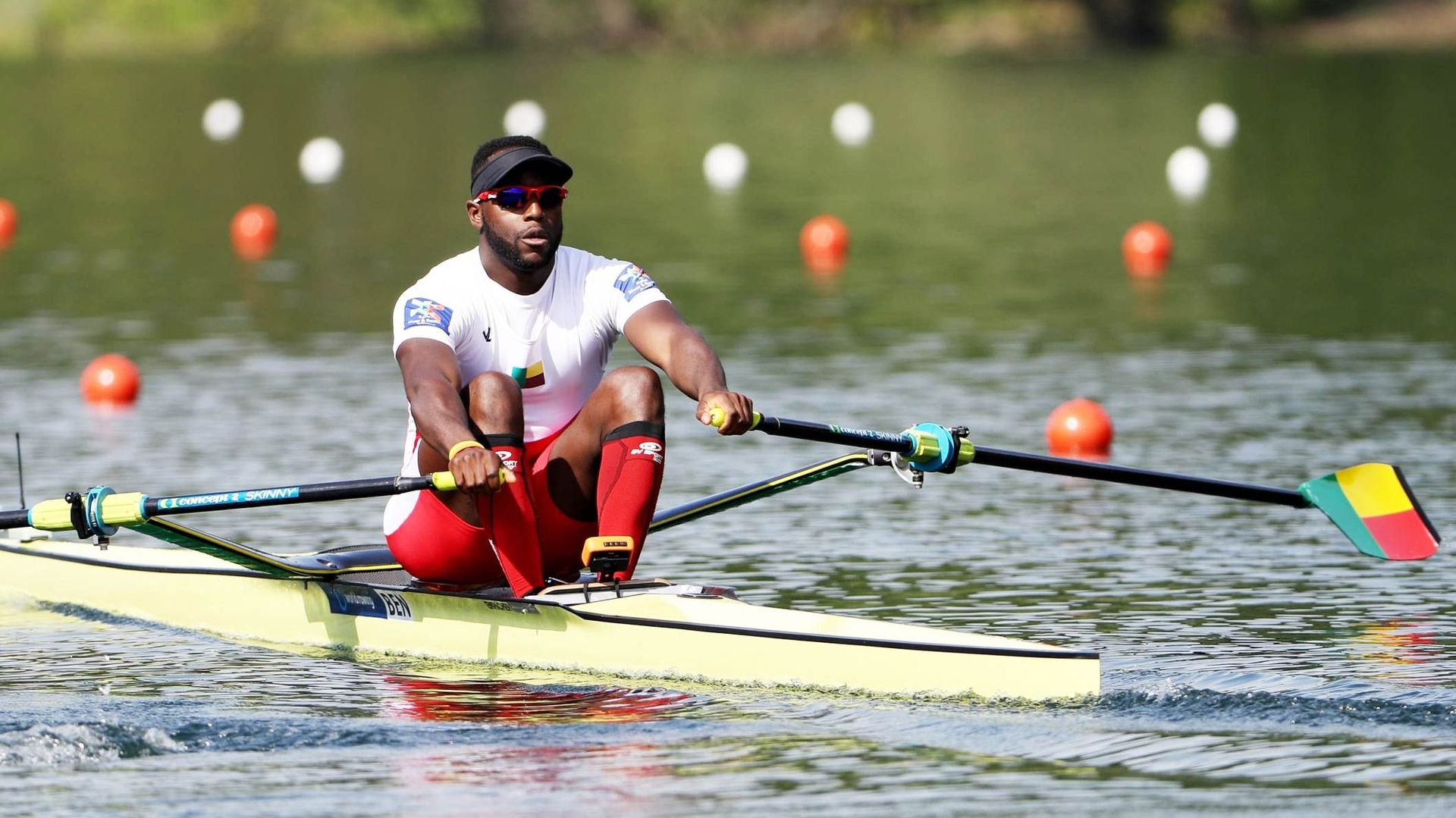 Des tribunes de Londres au bassin d'aviron à Tokyo, la folle trajectoire de Privel Hinkati