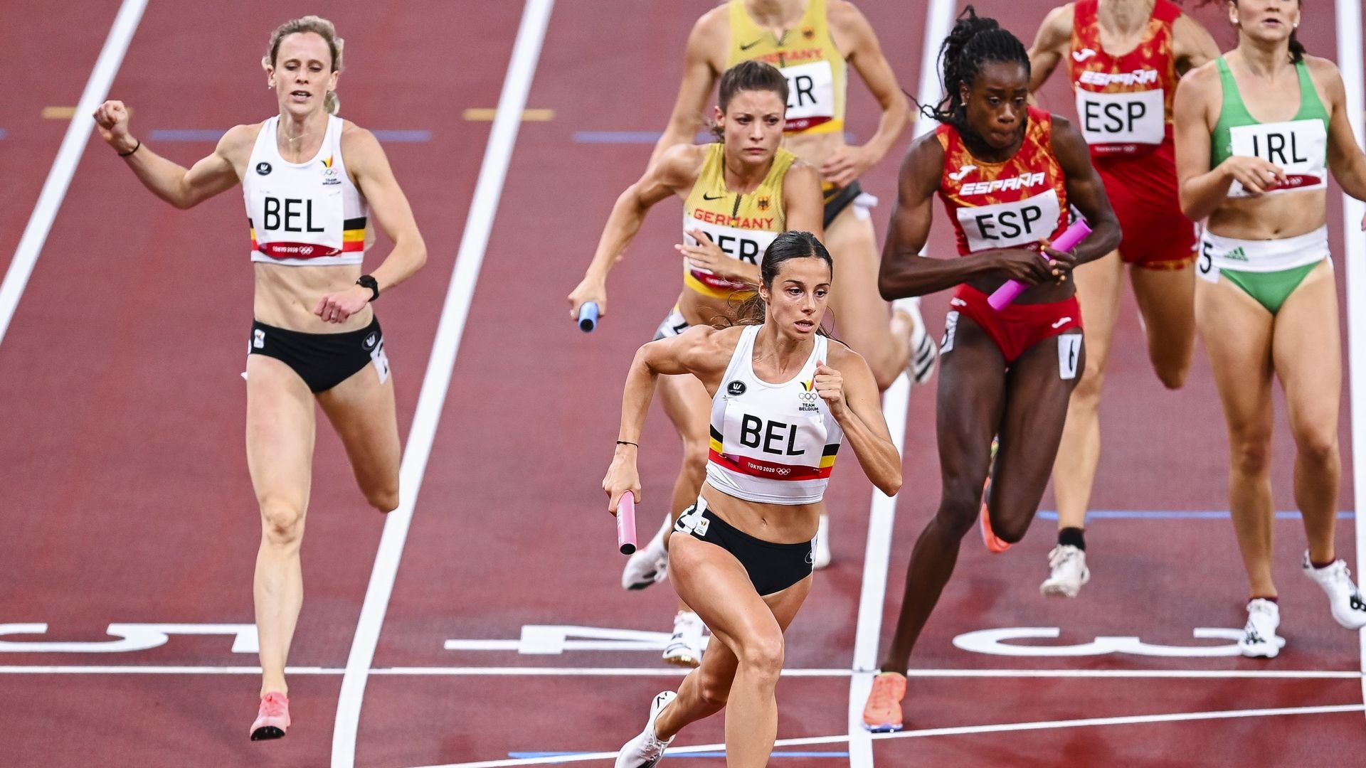 Relais 4x400m : Belgian Cheetahs