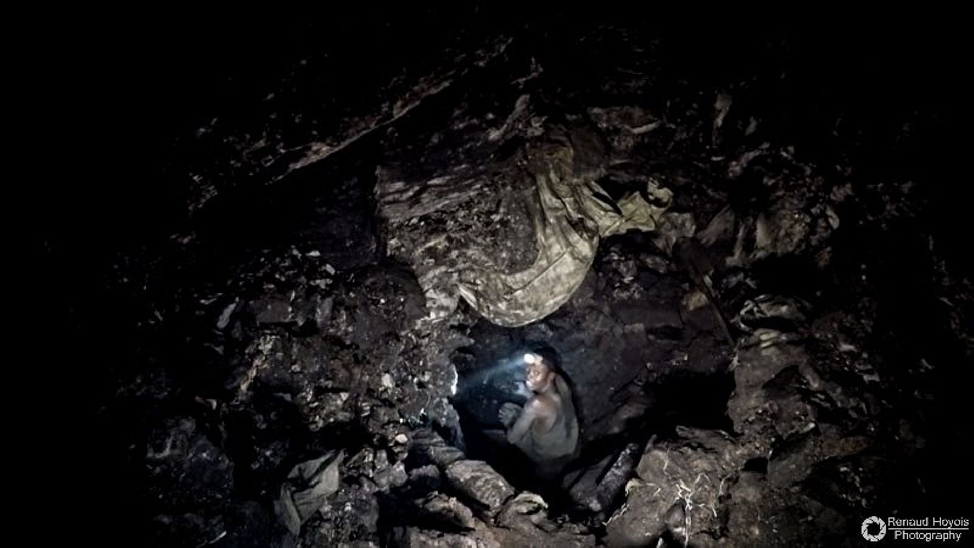 A 40 mètres de profondeur, dans le sous-sol du Katanga