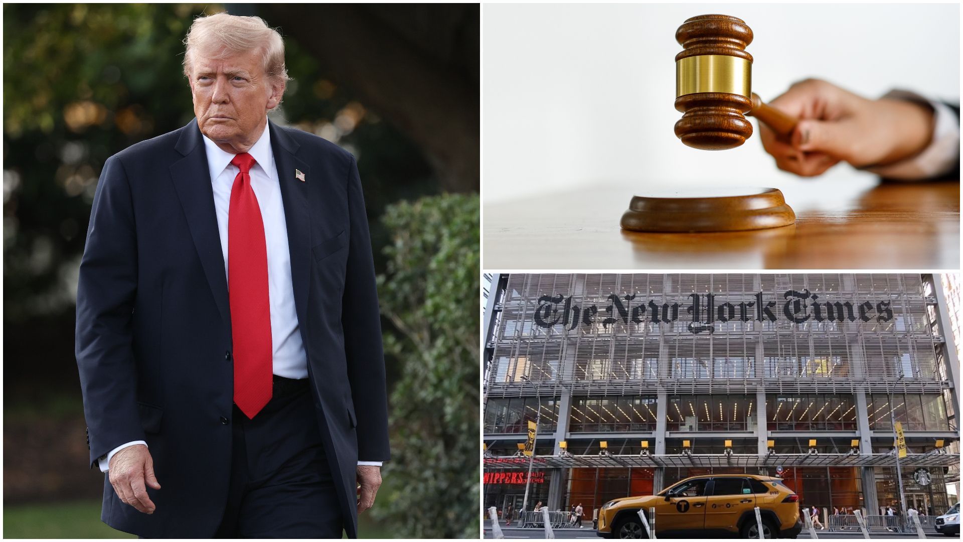 La plainte de Trump contre le New York Times déclarée "irrecevable"