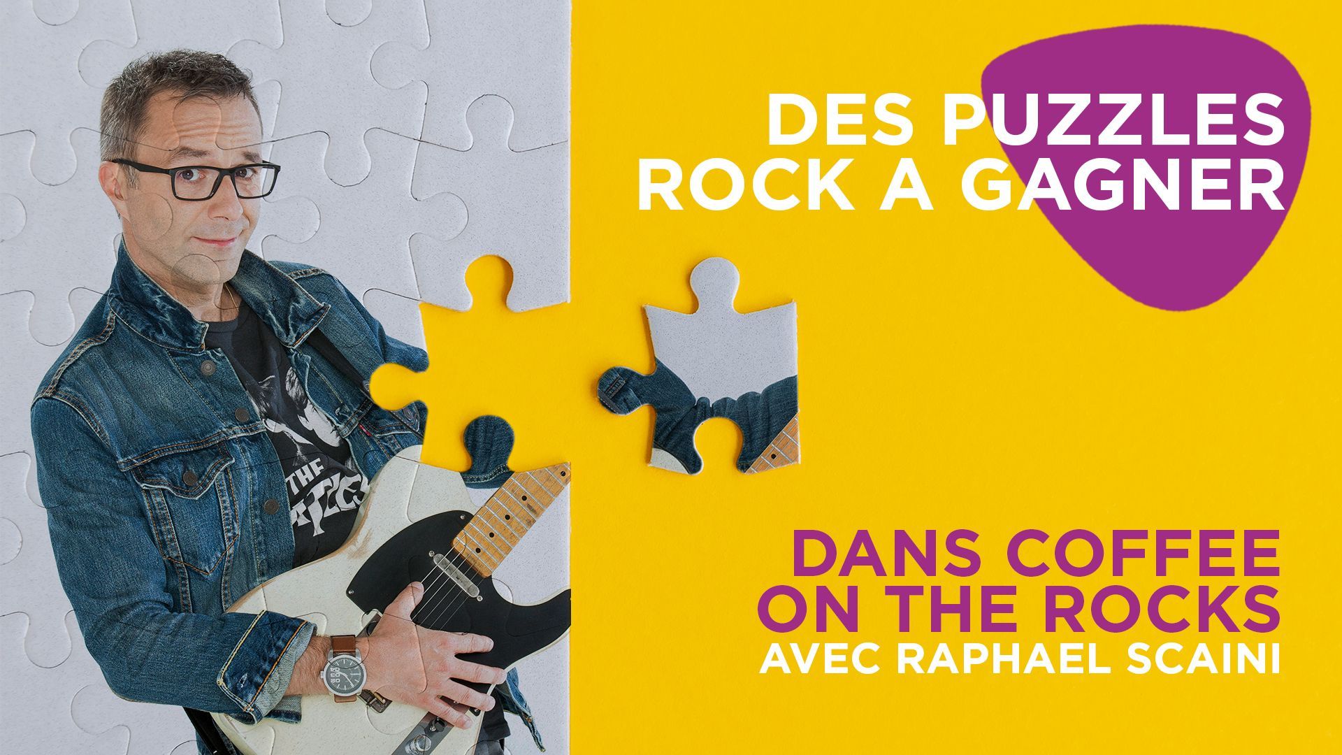 Raphaël Scaini vous offre des puzzles rock !