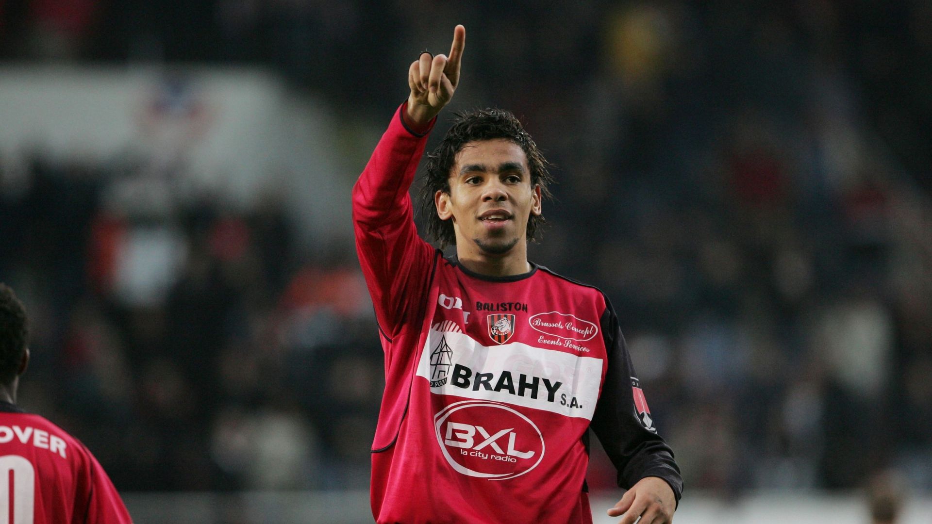 Igor De Camargo sous le maillot du FC Brussels en 2005.
