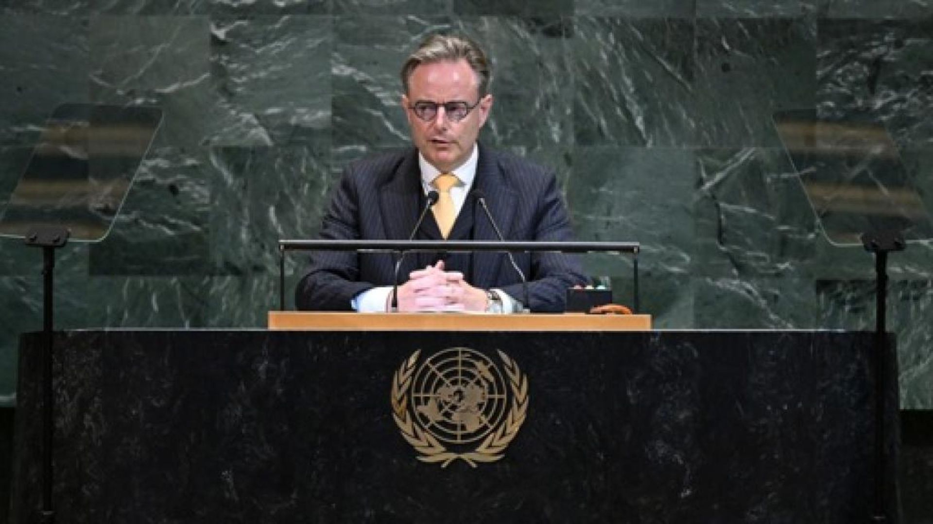 Assemblée générale des Nations Unies : Bart De Wever dénonce la "logique brutale du pouvoir"