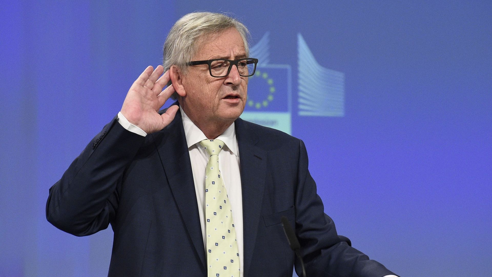 Jean-Claude Juncker, président de la Commission