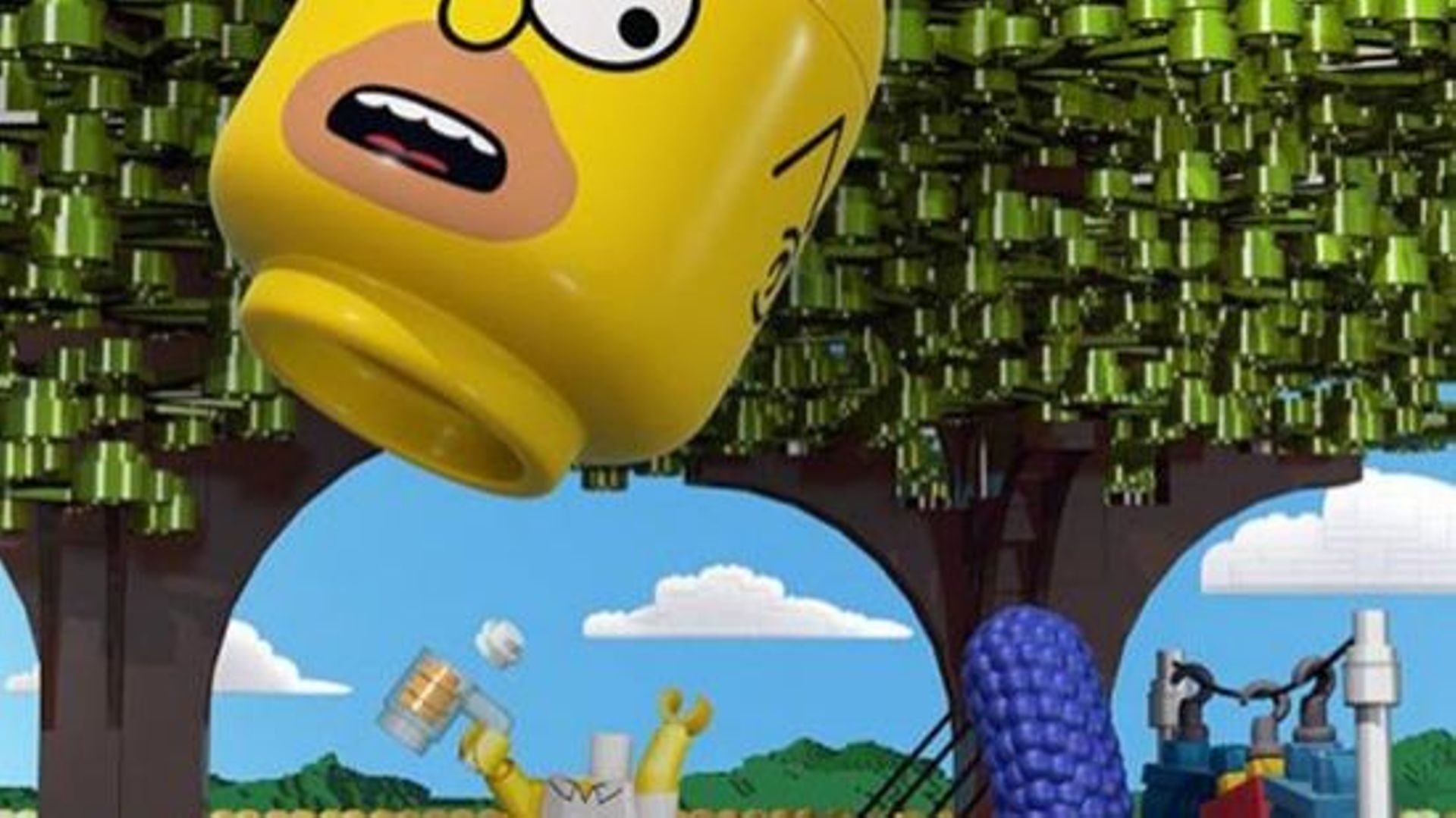 "Les Simpson" se transforment en Lego à la télévision américaine
