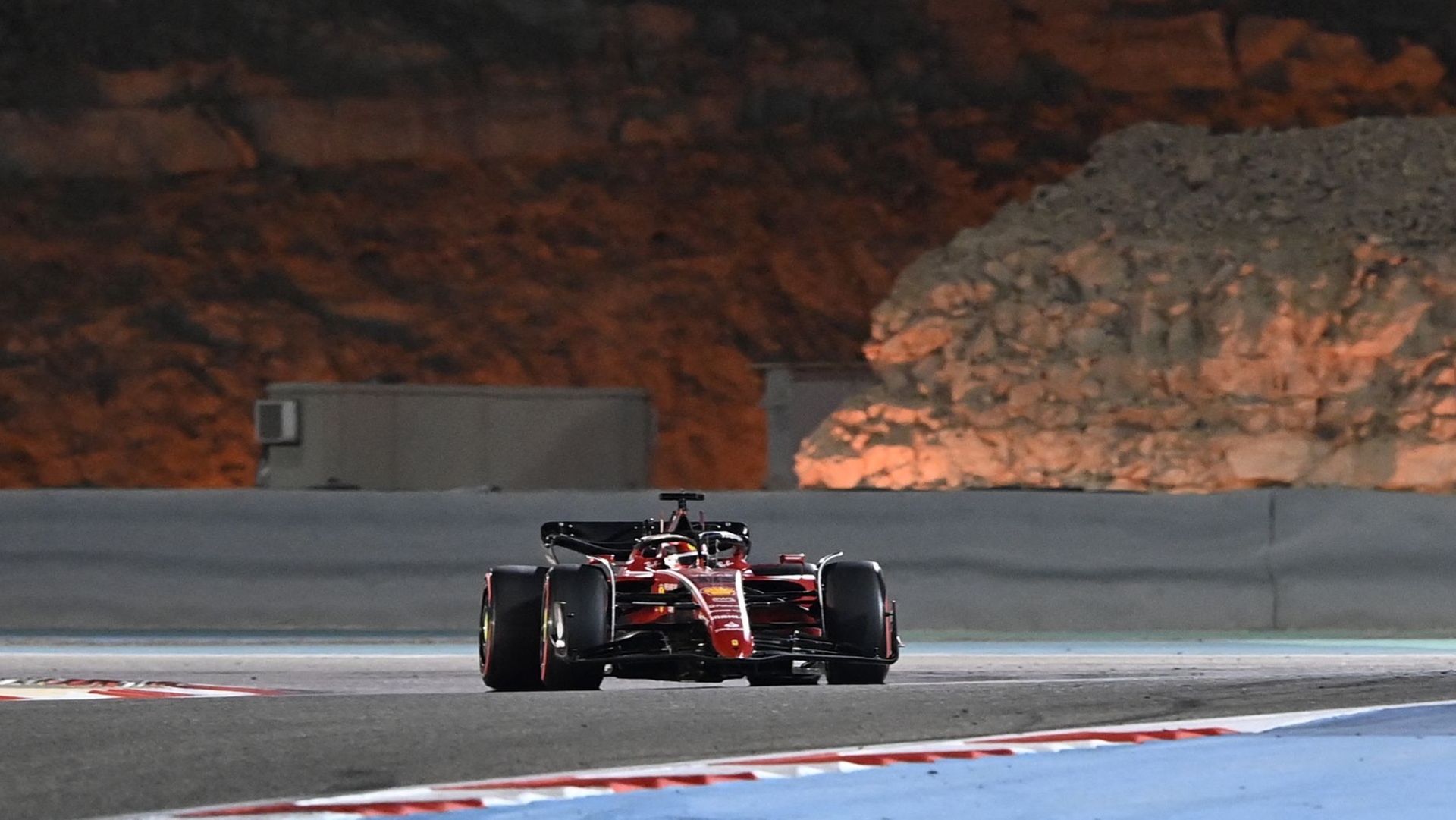La Ferrari de Charles Leclerc à Bahreïn
