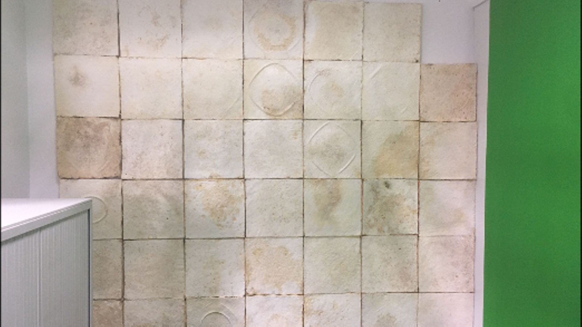Premier mur en matériaux isolants à base de champignon dans les locaux de cityfab