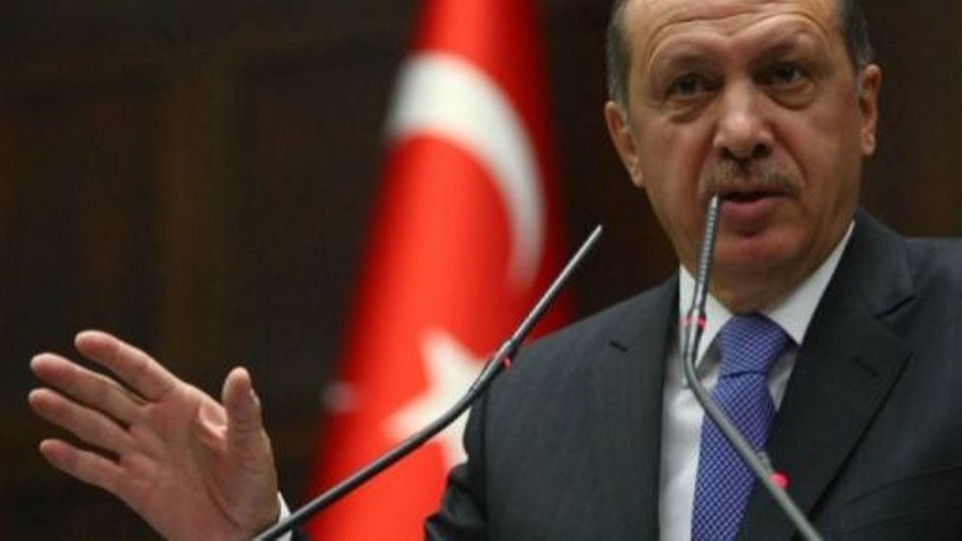 Le Premier ministre turc Recep Tayyip Erdogan, le 13 novembre 2012 à Ankara