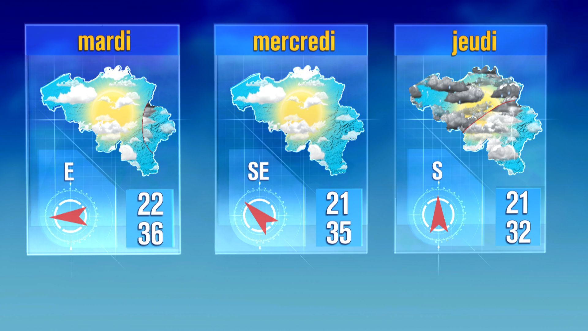 Météo de ce lundi : chaleur et risque orageux