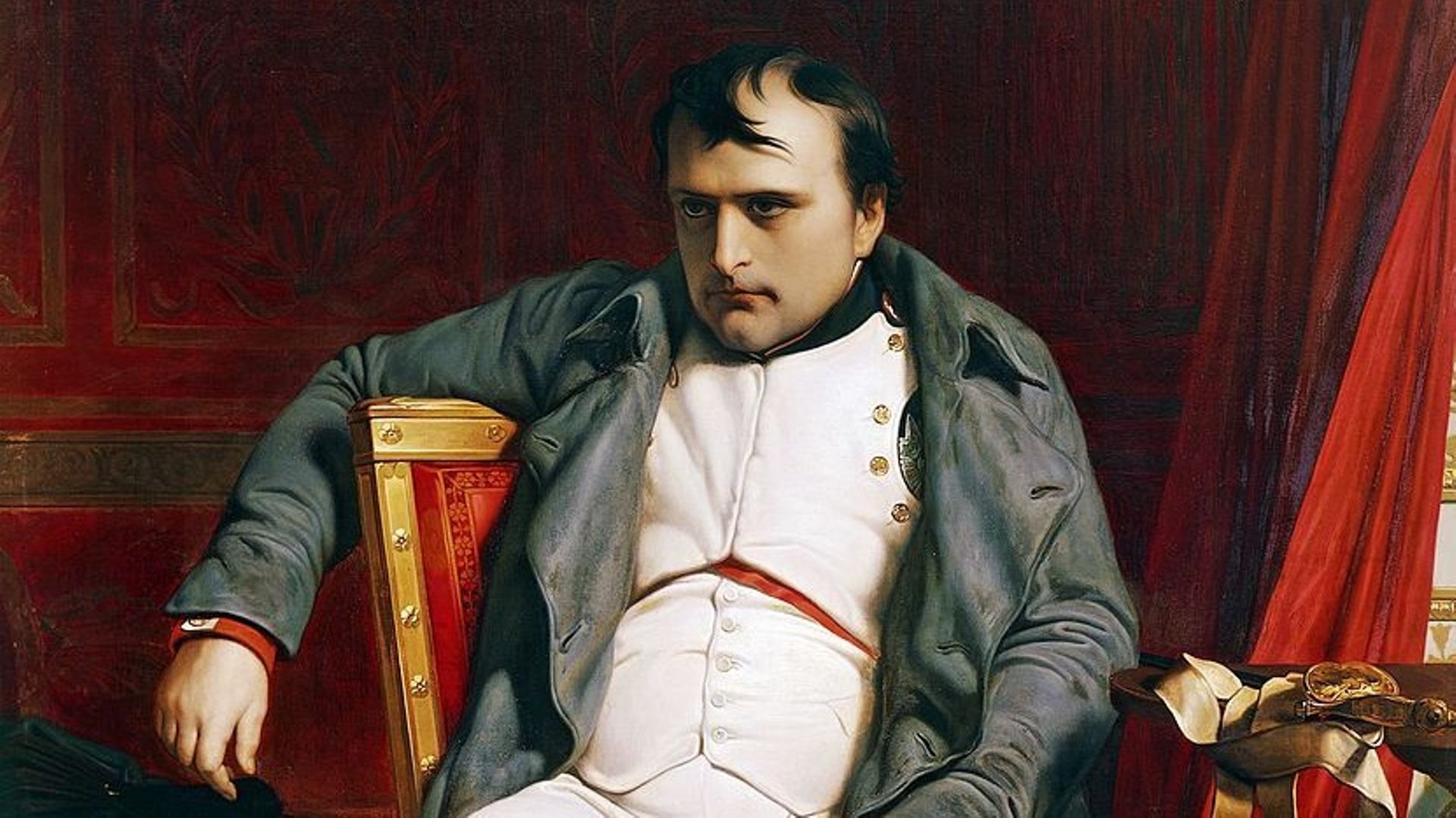 Napoléon rumine sur son échec à Fontainebleau