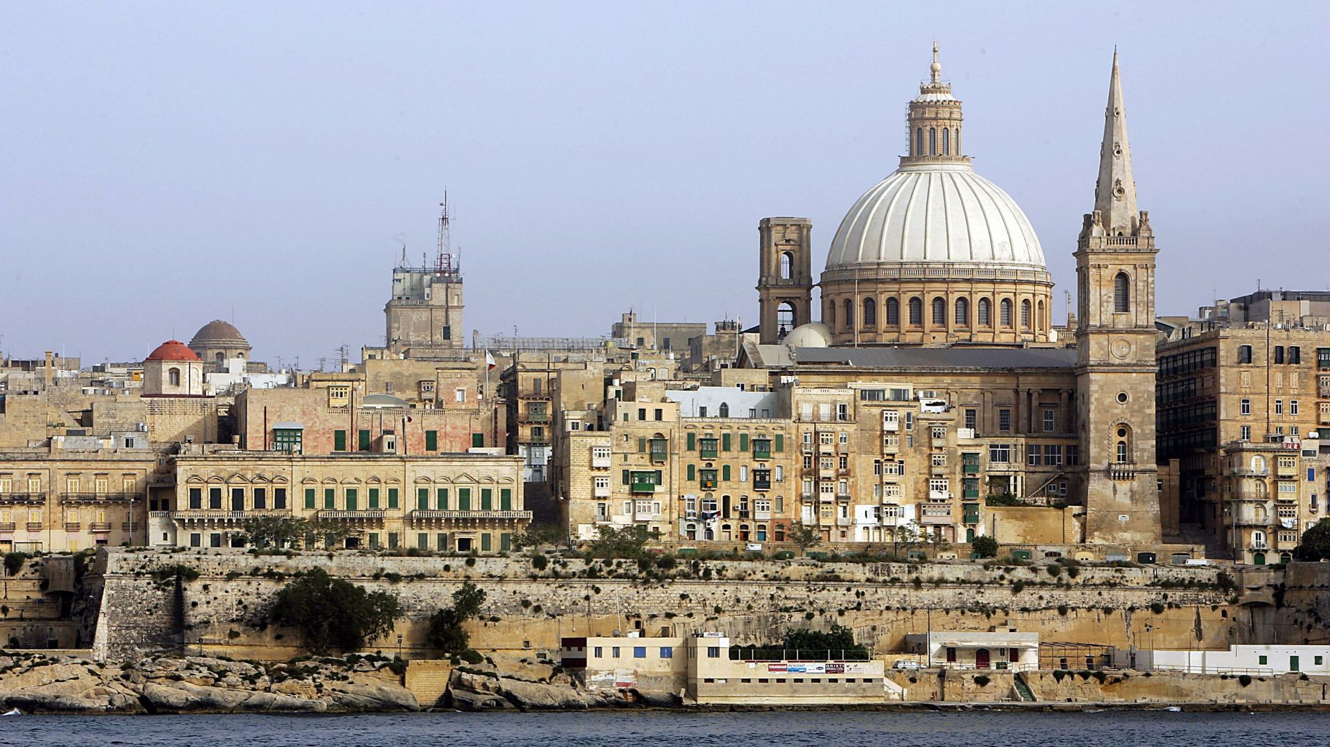 Vue sur la Valette, la capitale de Malte, en 2005 (image d’illustration)