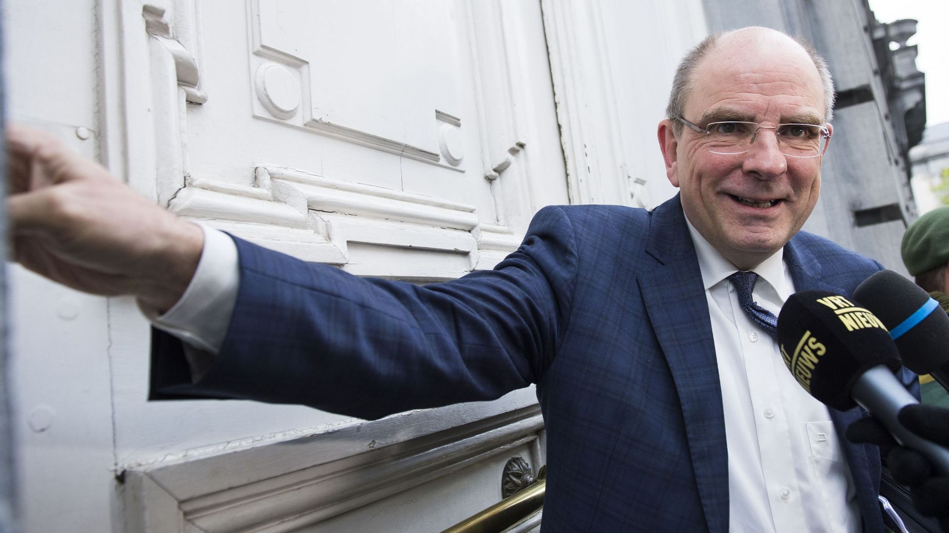 Koen Geens livre en ce moment les détails du protocole d'accord.
