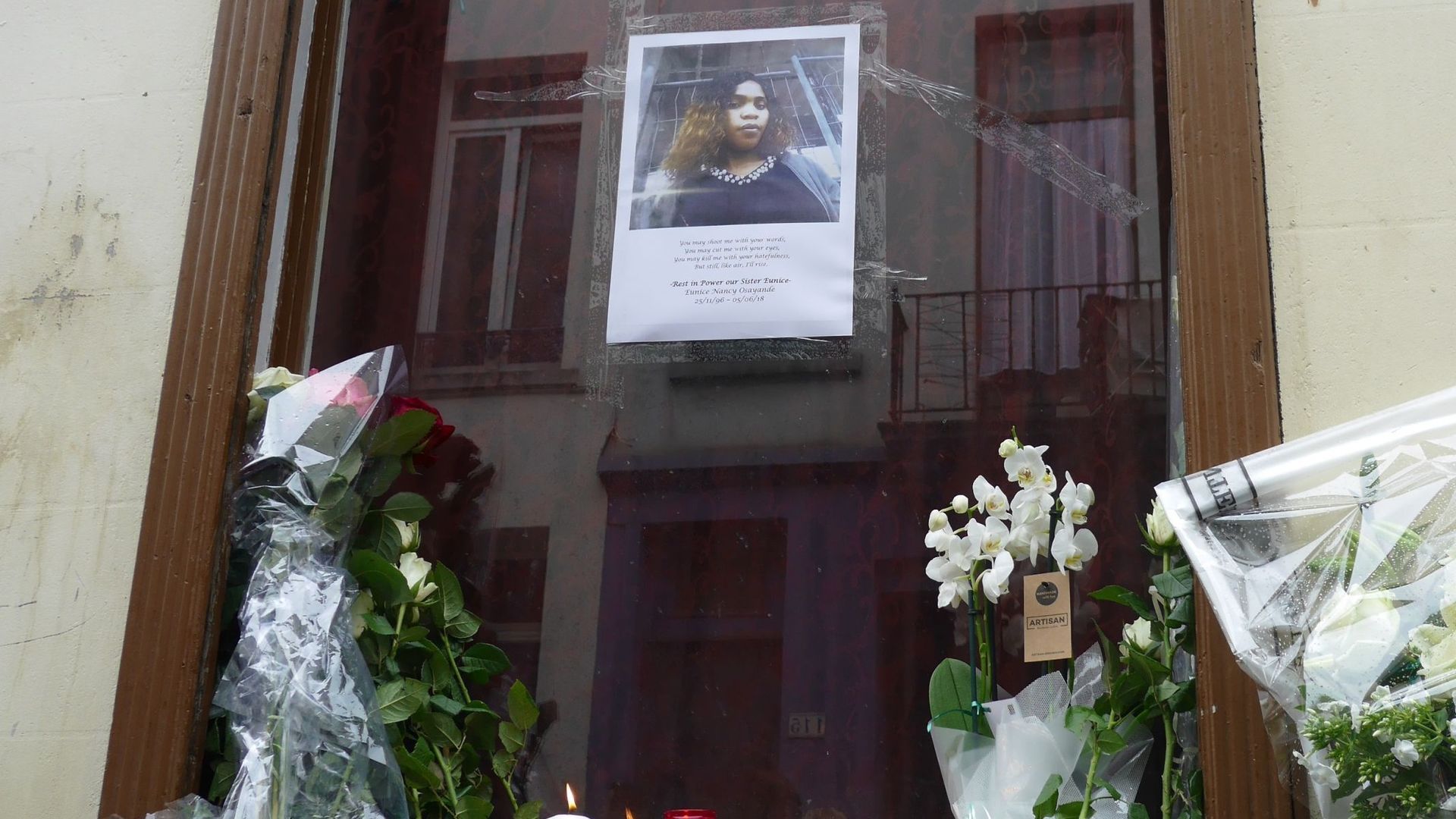 Eunice, 23 ans, est morte dans ce carré de la rue Linné, à cheval entre Schaerbeek et Saint-Josse.