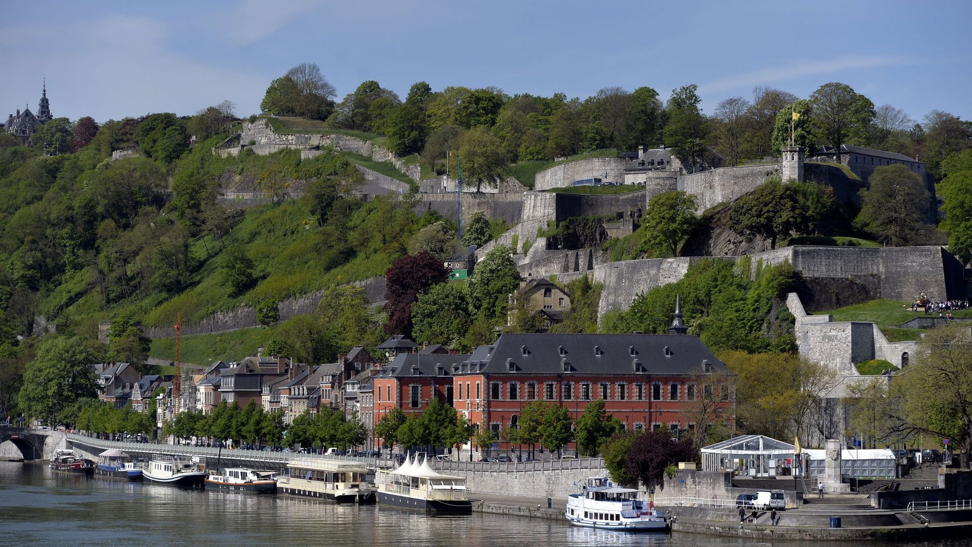 Vue de la Citadelle de Namur