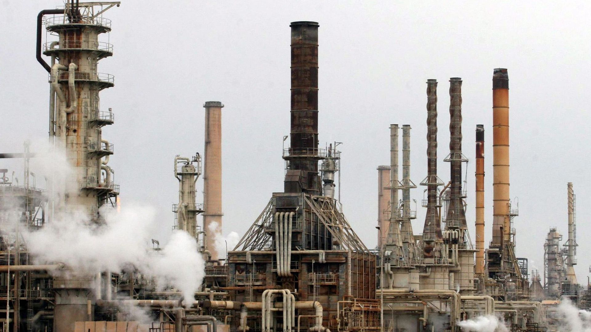 La raffinerie de Baïji, la plus importante d'Irak (photo de 2009)