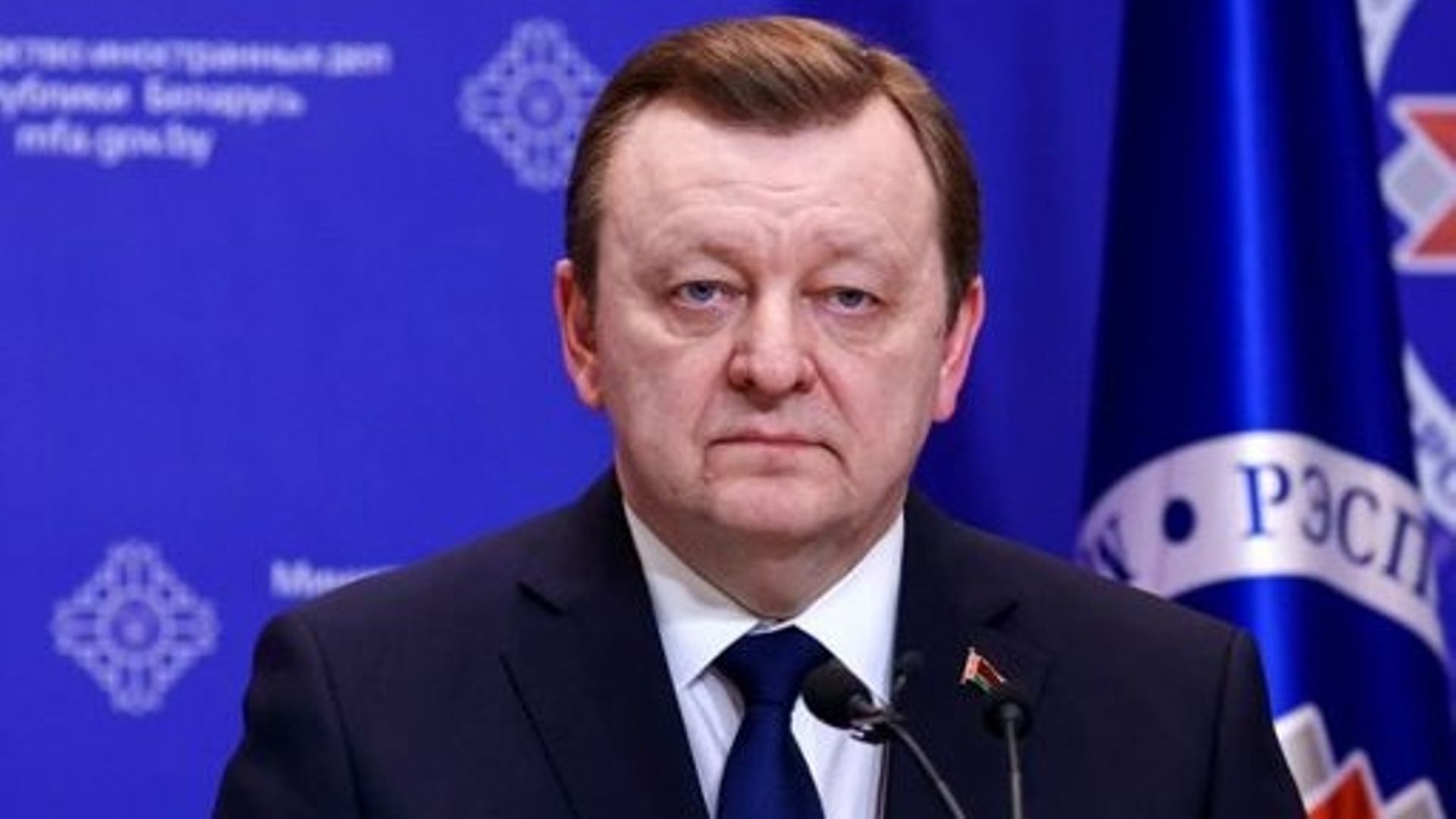Le ministre biélorusse des affaires étrangères