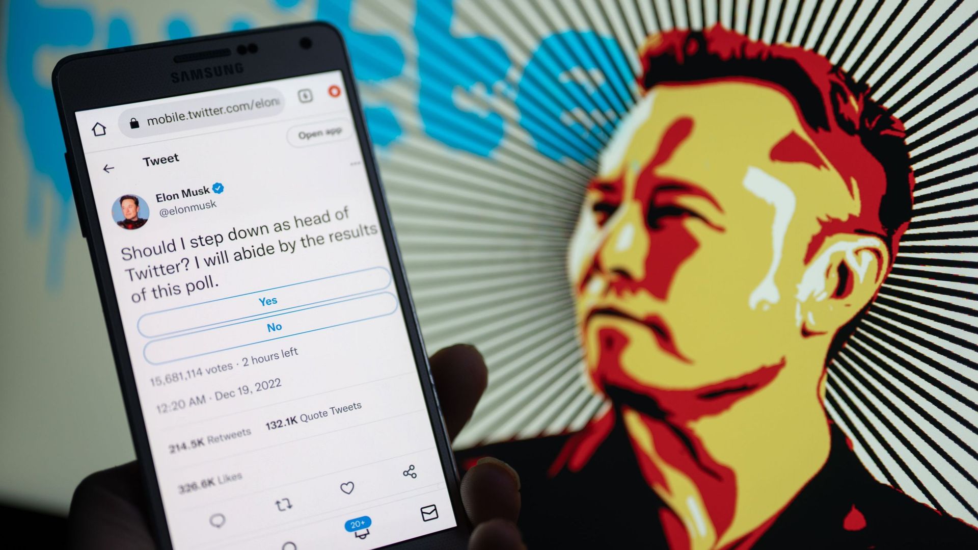 Elon Musk Twitter Poll To Step Down