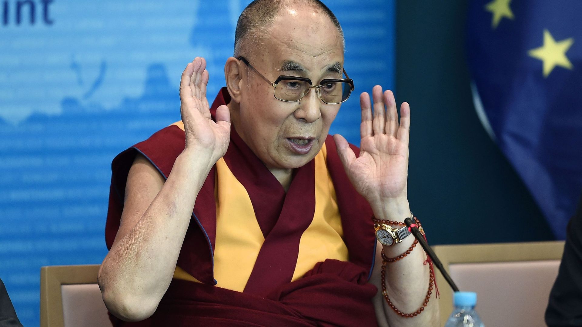 Le dalaï lama appelle l'Union européenne à une 'critique constructive